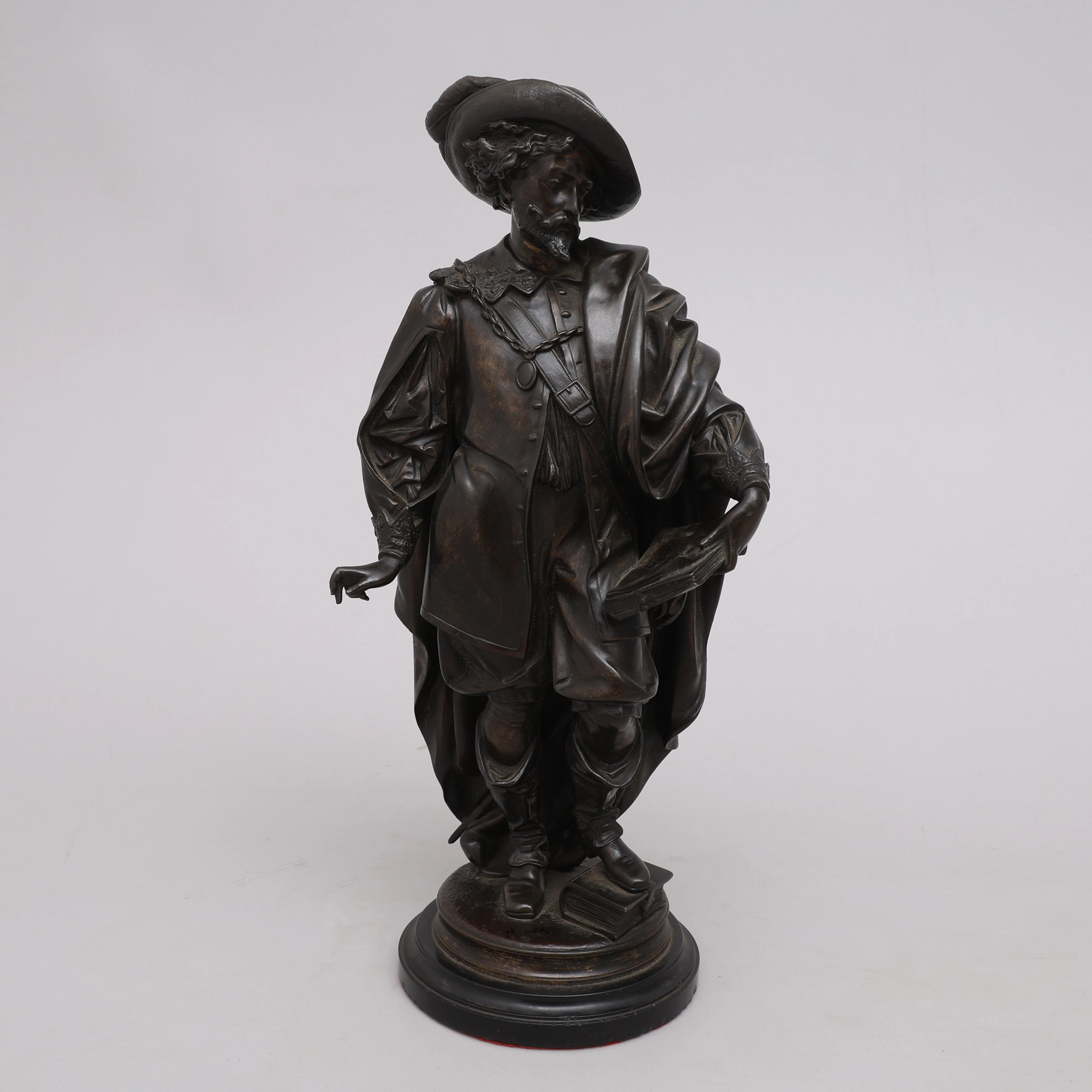 OKÄND KONSTNÄR, SKULPTUR, BRONS, FÖRESTÄLLANDE PETER PAUL RUBENS