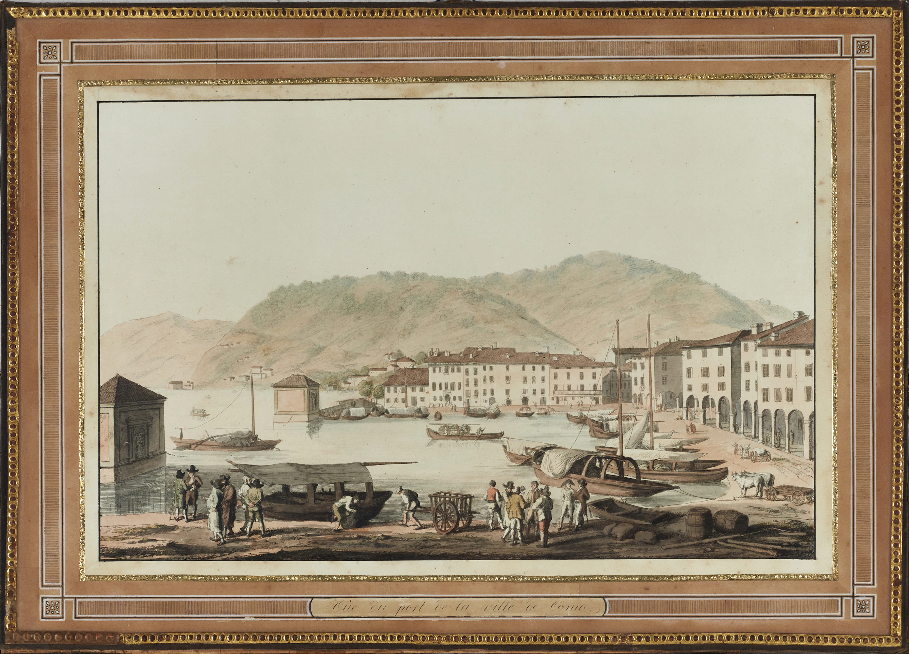 HEINRICH ADAM (1787-1862), efter Peter Birman och Joseph Rebell, "Veduta