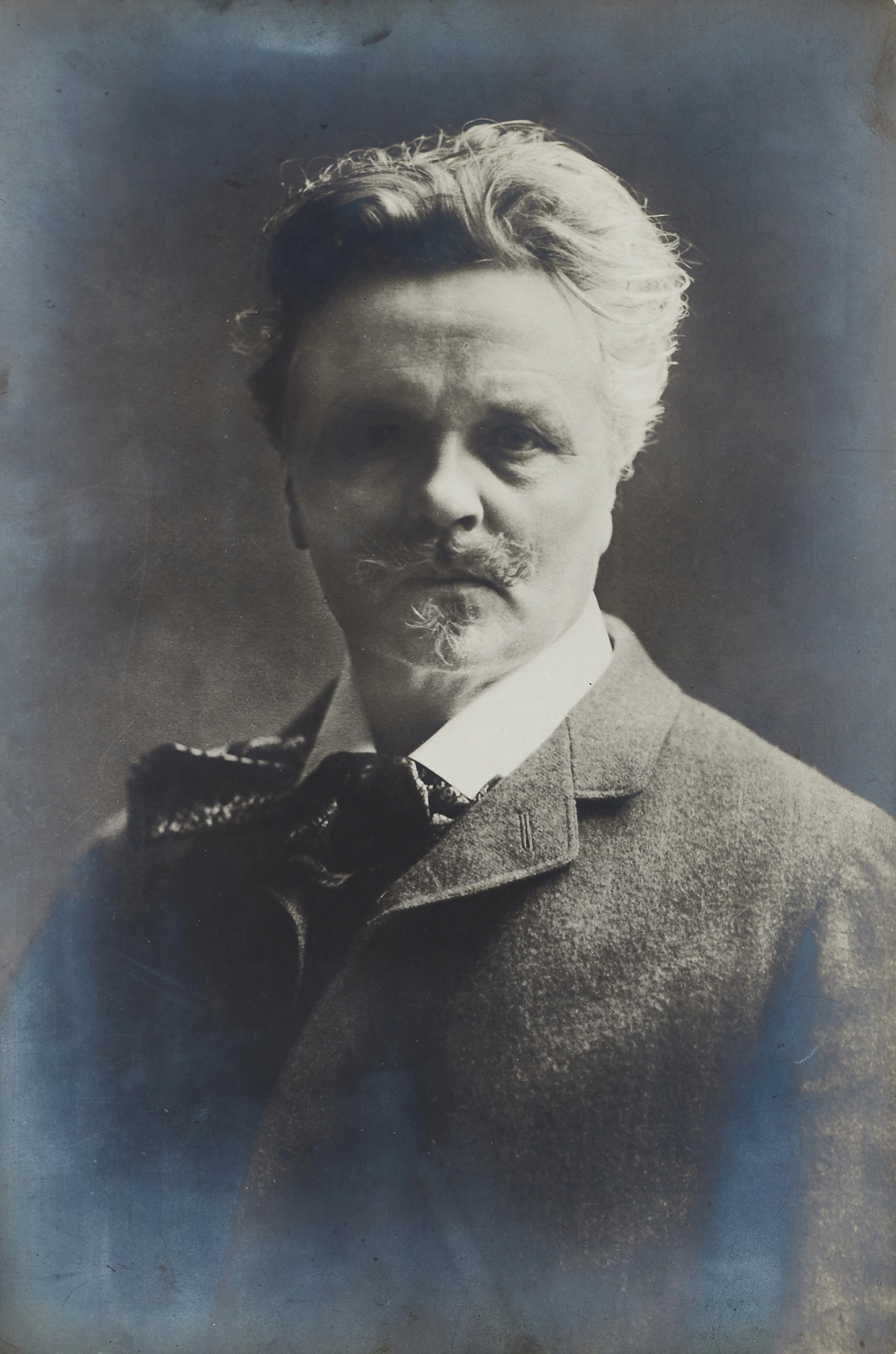 AUGUST STRINDBERG, fotografi, omkring 1900, Paul Heckscher.