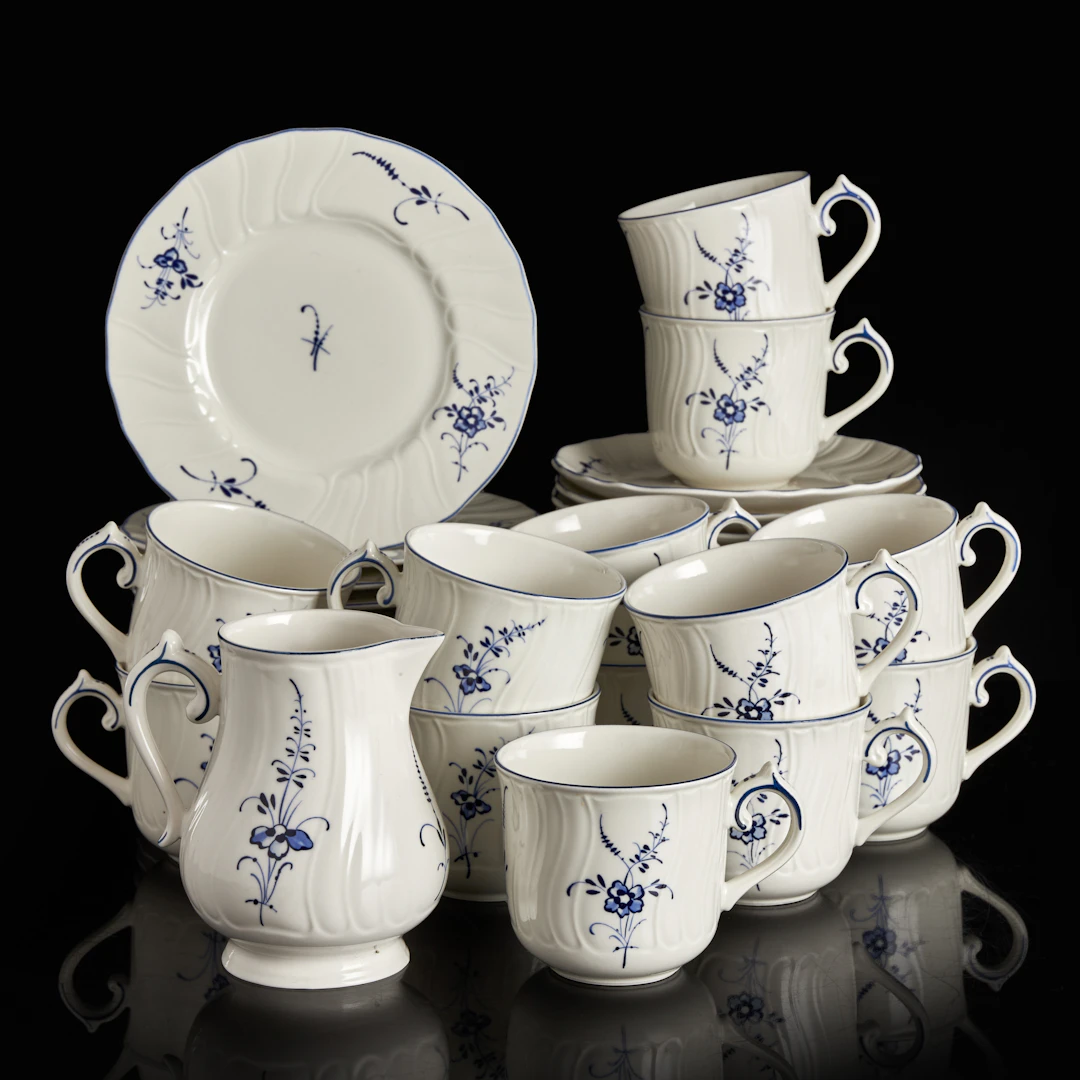 KAFFESERVIS, 27 delar, "Old Luxemburg", Villeroy & Bosch.