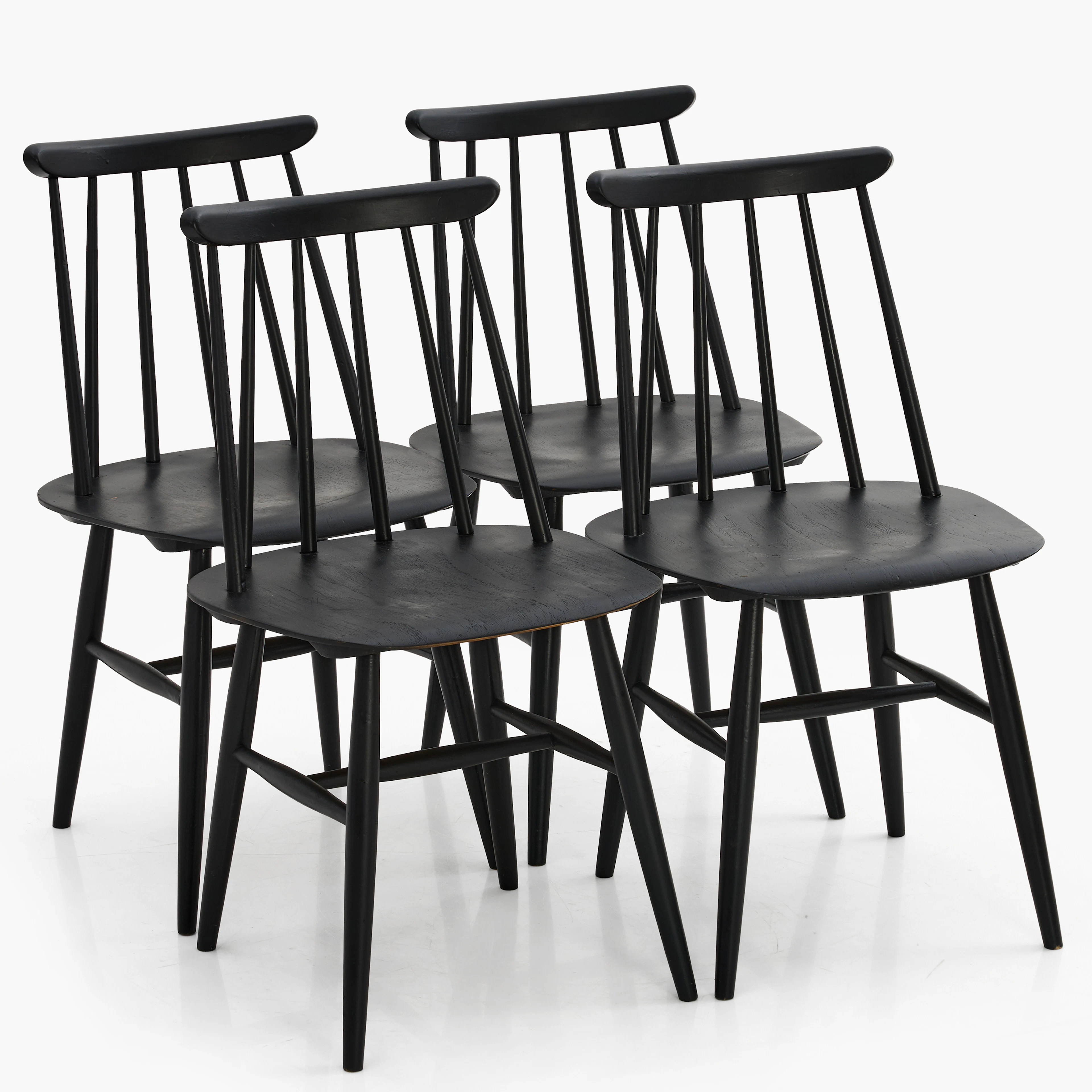 STOLAR, 4 st. "Fanette", Ilmari Tapiovaara, Edsbyverken, 1960-tal.