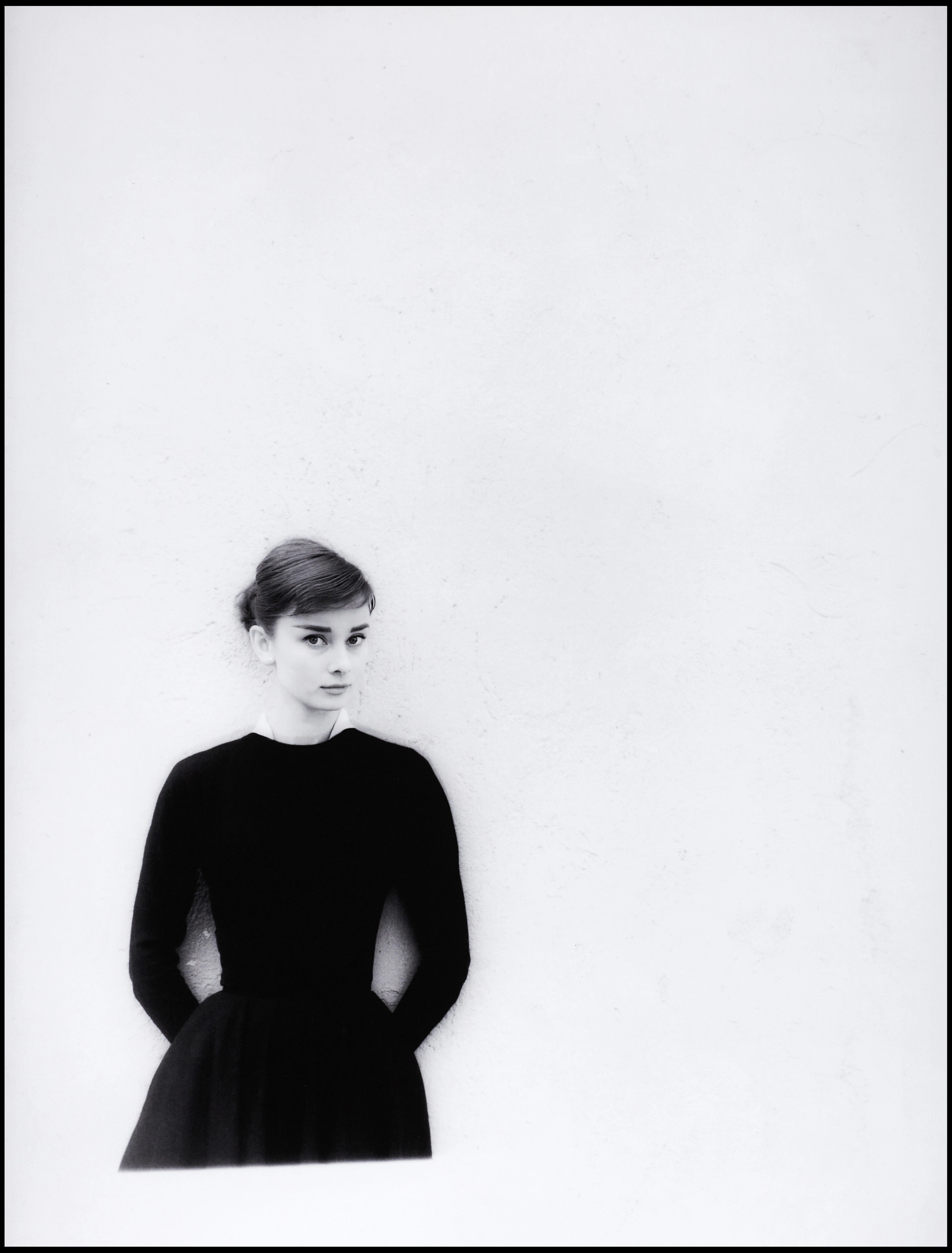 PER-OLOW ANDERSON (1921-1989): "Audrey Hepburn 1955".