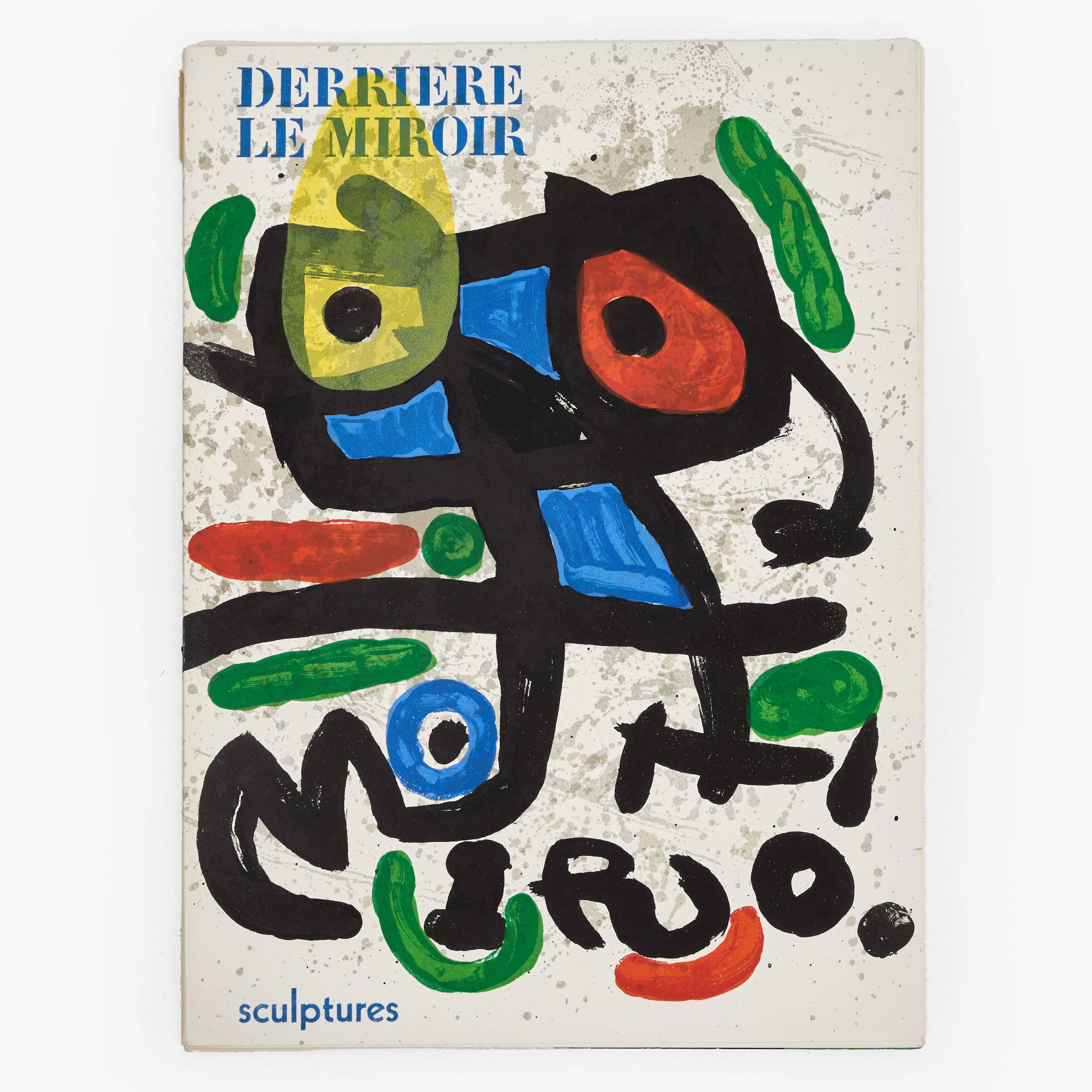 JOAN MIRÓ, DERRIÈRE LE MIROIR (DLM), häfte, och. originallitografier