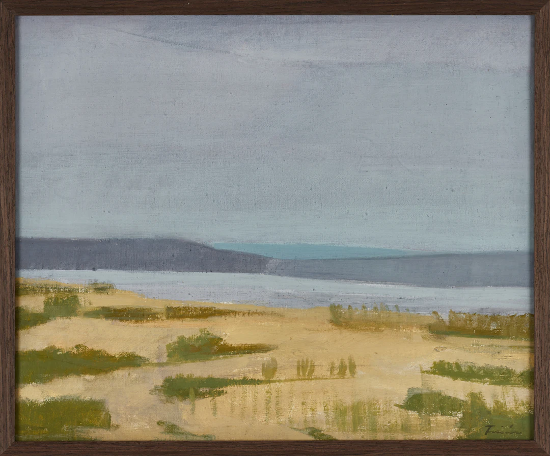 VERA FRISÉN (Sverige, 1910-1990), Öppet landskap, signerad Frisén, olja på duk.