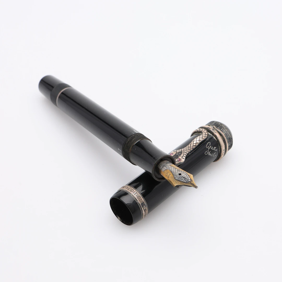 RESERVOARPENNA, MONTBLANC MEISTERSTÜCK, AGATHA CHRISTIE LIMITED EDITION.