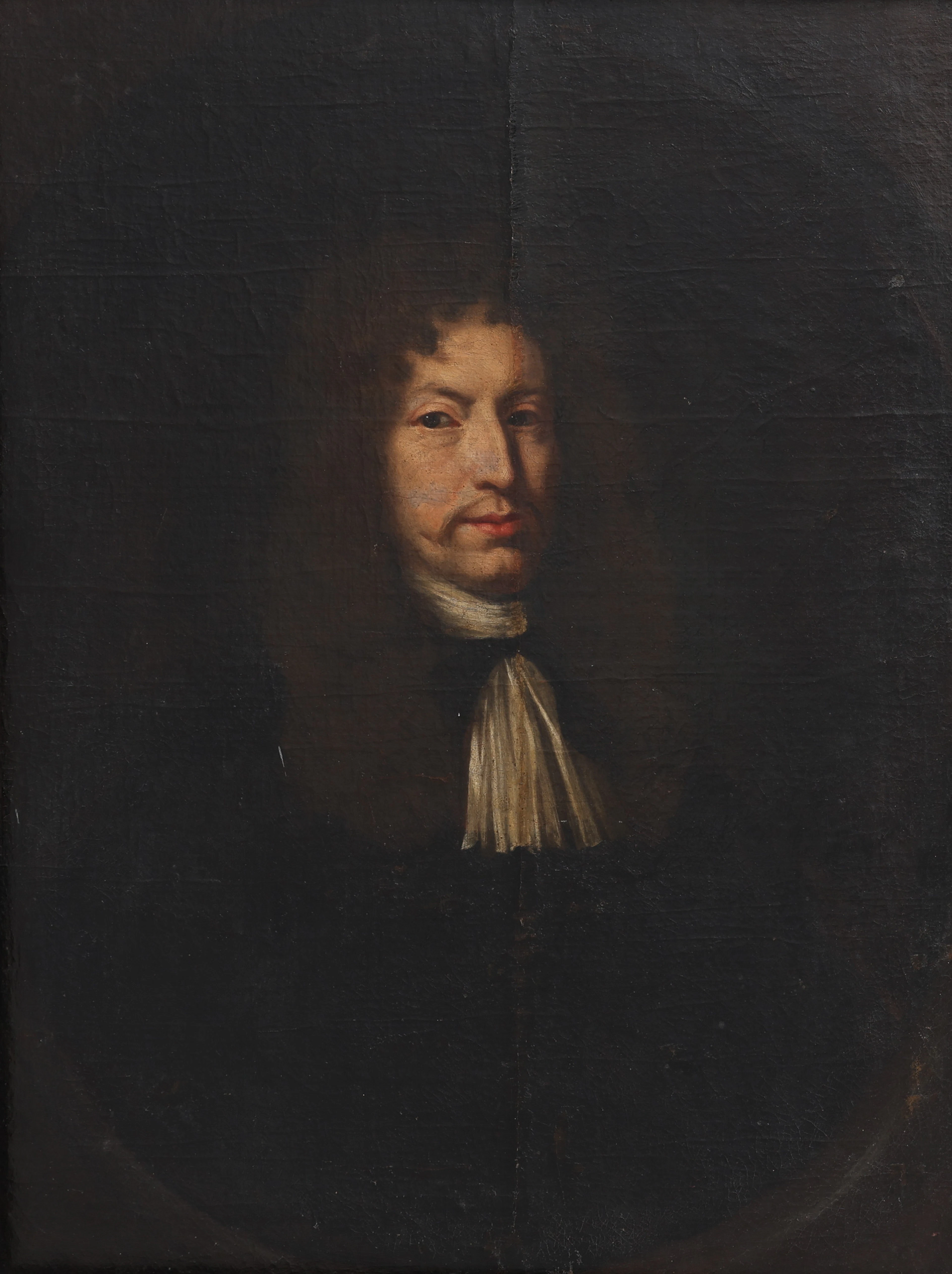 DAVID KLÖCKER EHRENSTRAHL 1628-1698. TILLSKRIVEN. OLJA PÅ DUK, MANSPORTRÄTT