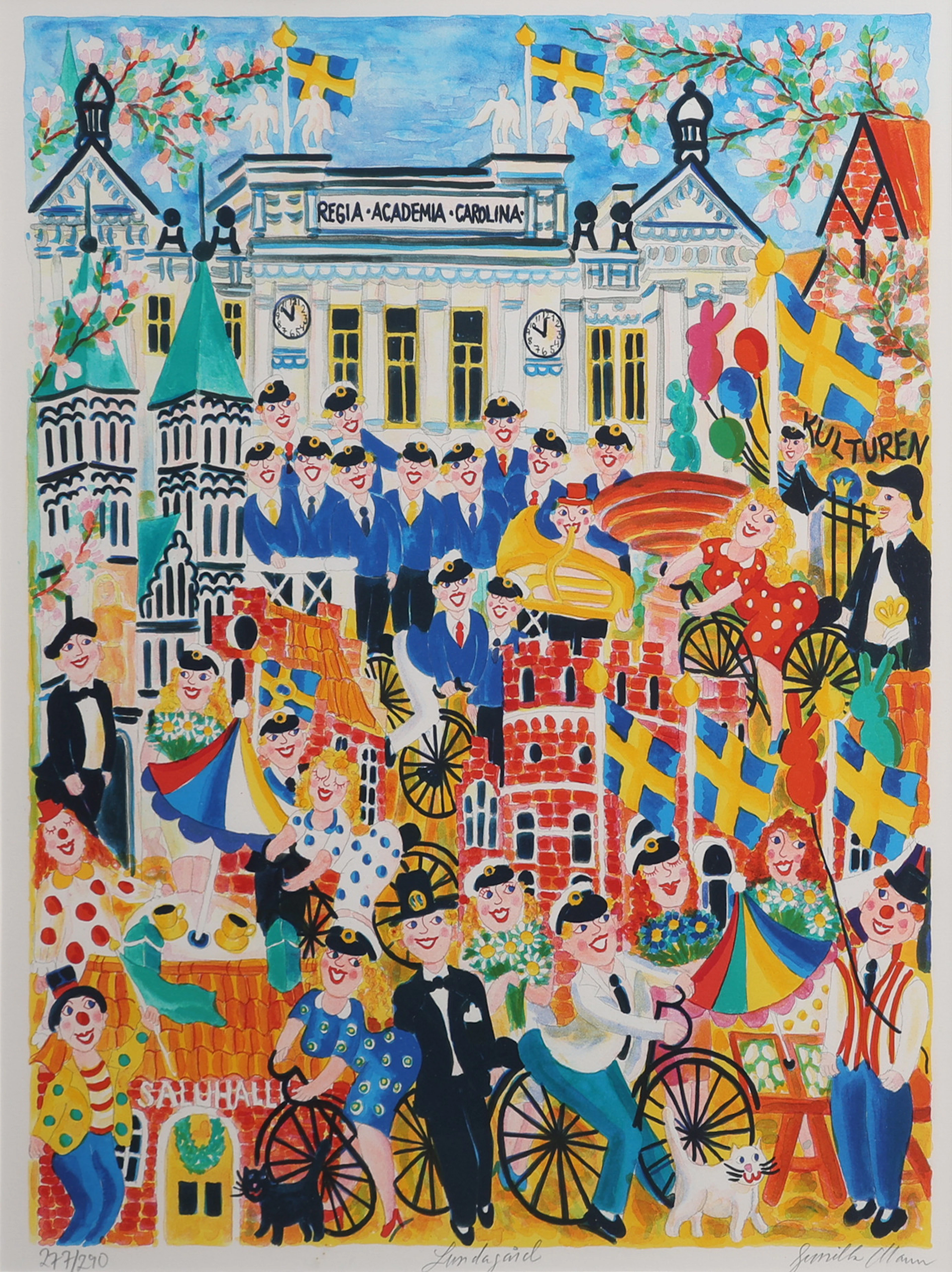 GUNILLA MANN. ”LUNDAGÅRD”.