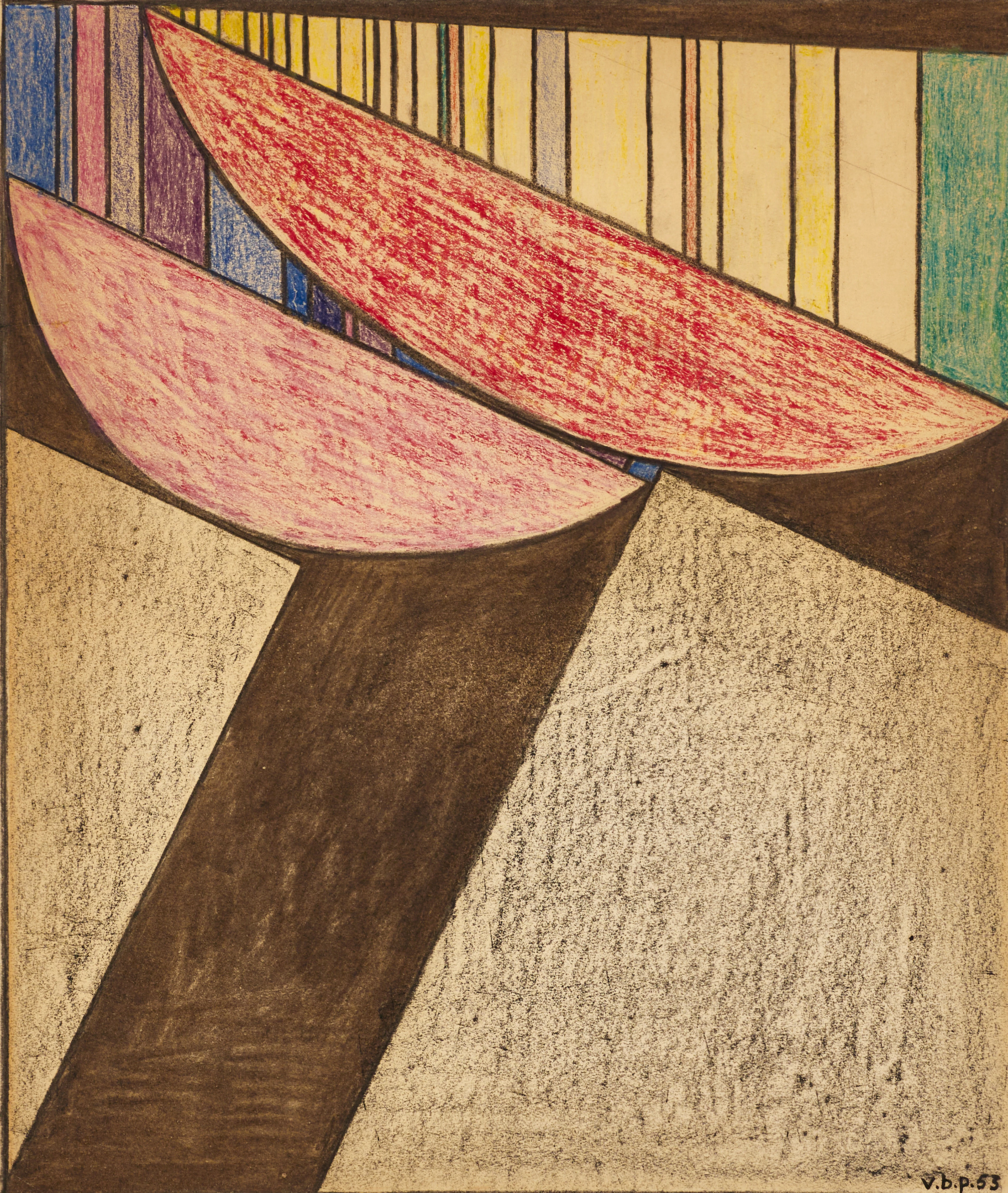 VILHELM BJERKE-PETERSEN. (Danmark / Sverige, 1909‑1957). "För Stadsbiblioteket