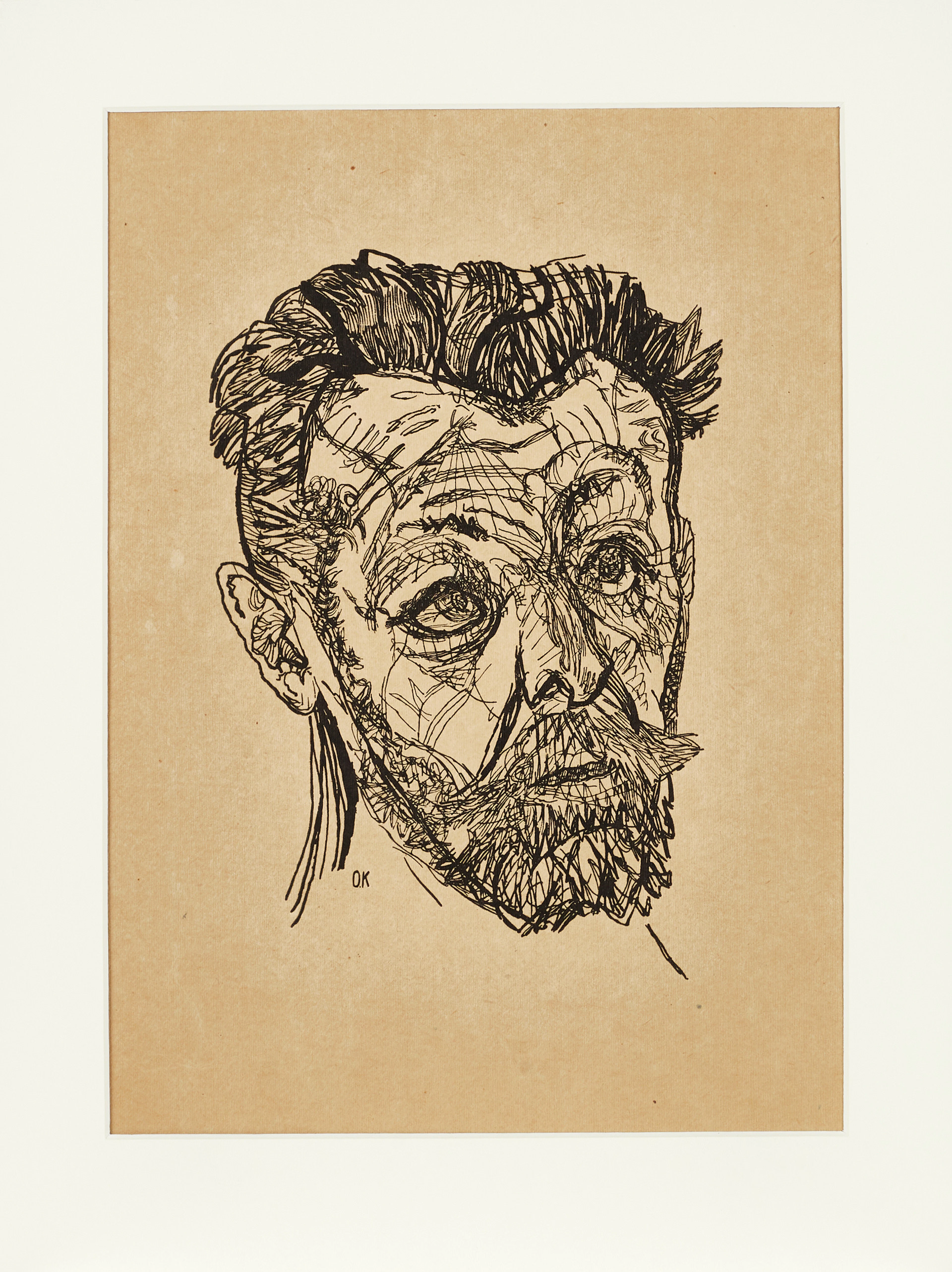 OSKAR KOKOSCHKA (1886-1980), efter, Figurscener, bland annat porträtt