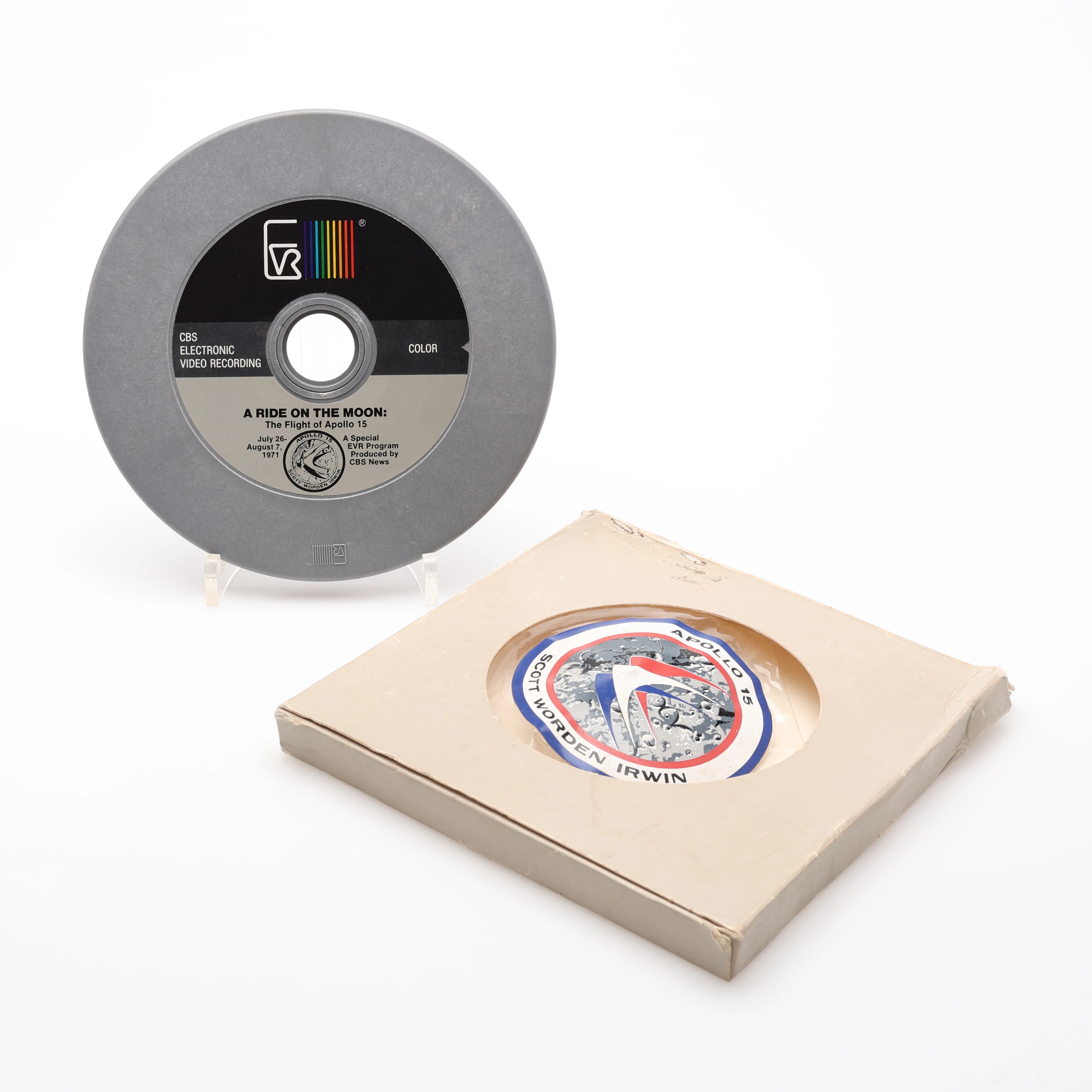 CBS ELECTRONIC VIDEO RECORDING, "A RIDE ON THE MOON: THE FLIGHT OF