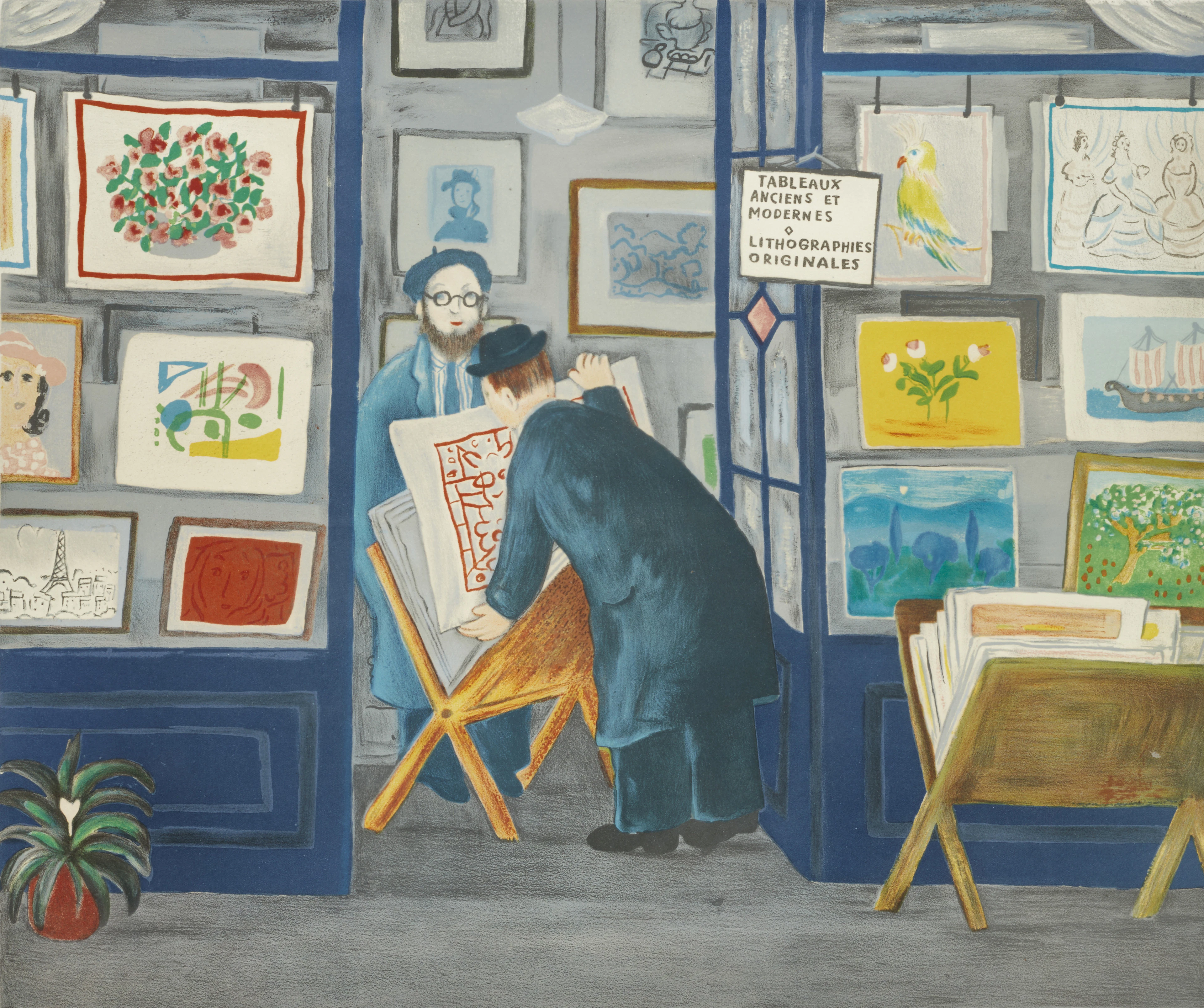 LENNART JIRLOW (1936–2020). Hos Galleristen, signerad och numrerad