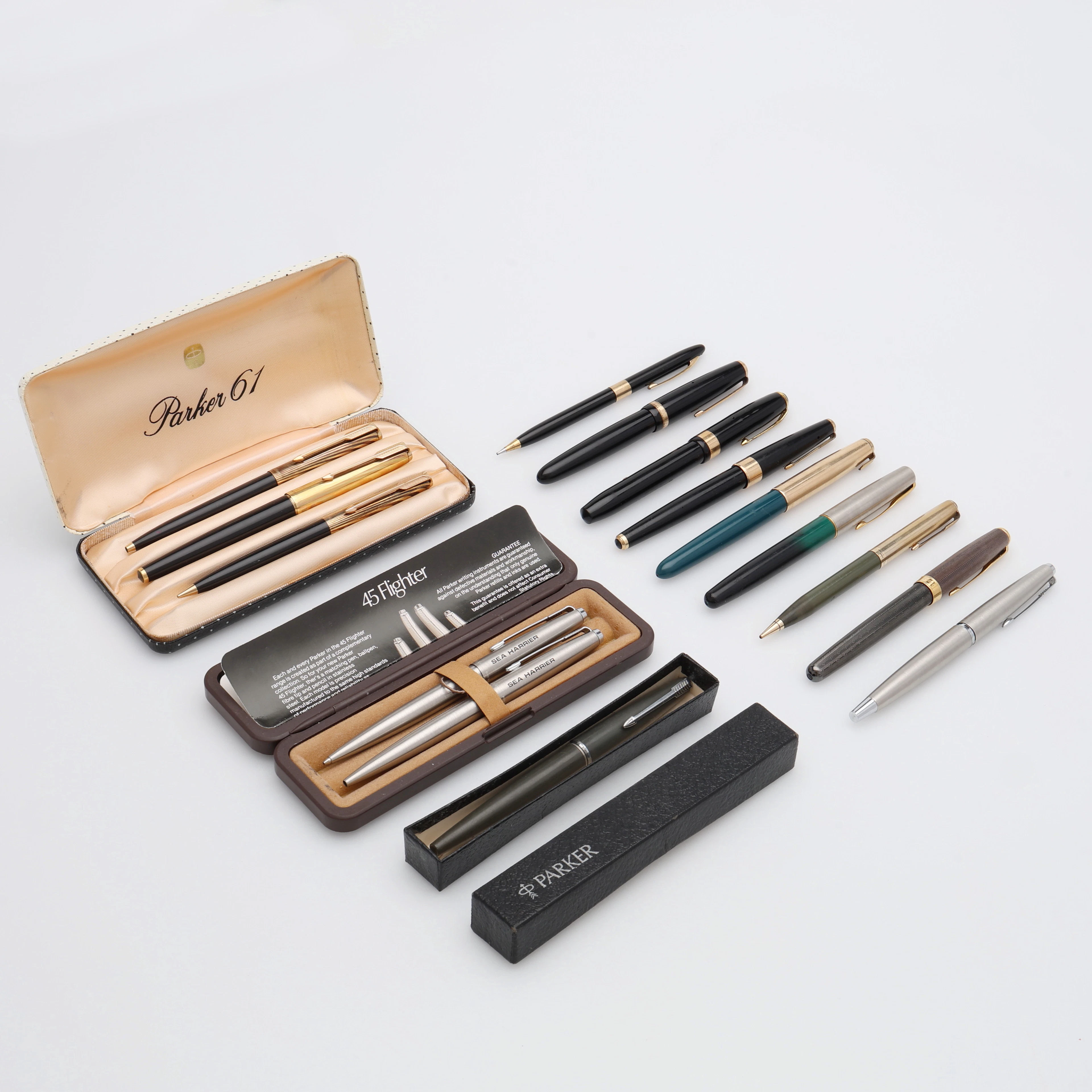 PENNOR, 15 ST, PARKER, BL.A PARKER 61 & 45 FLIGHTER.