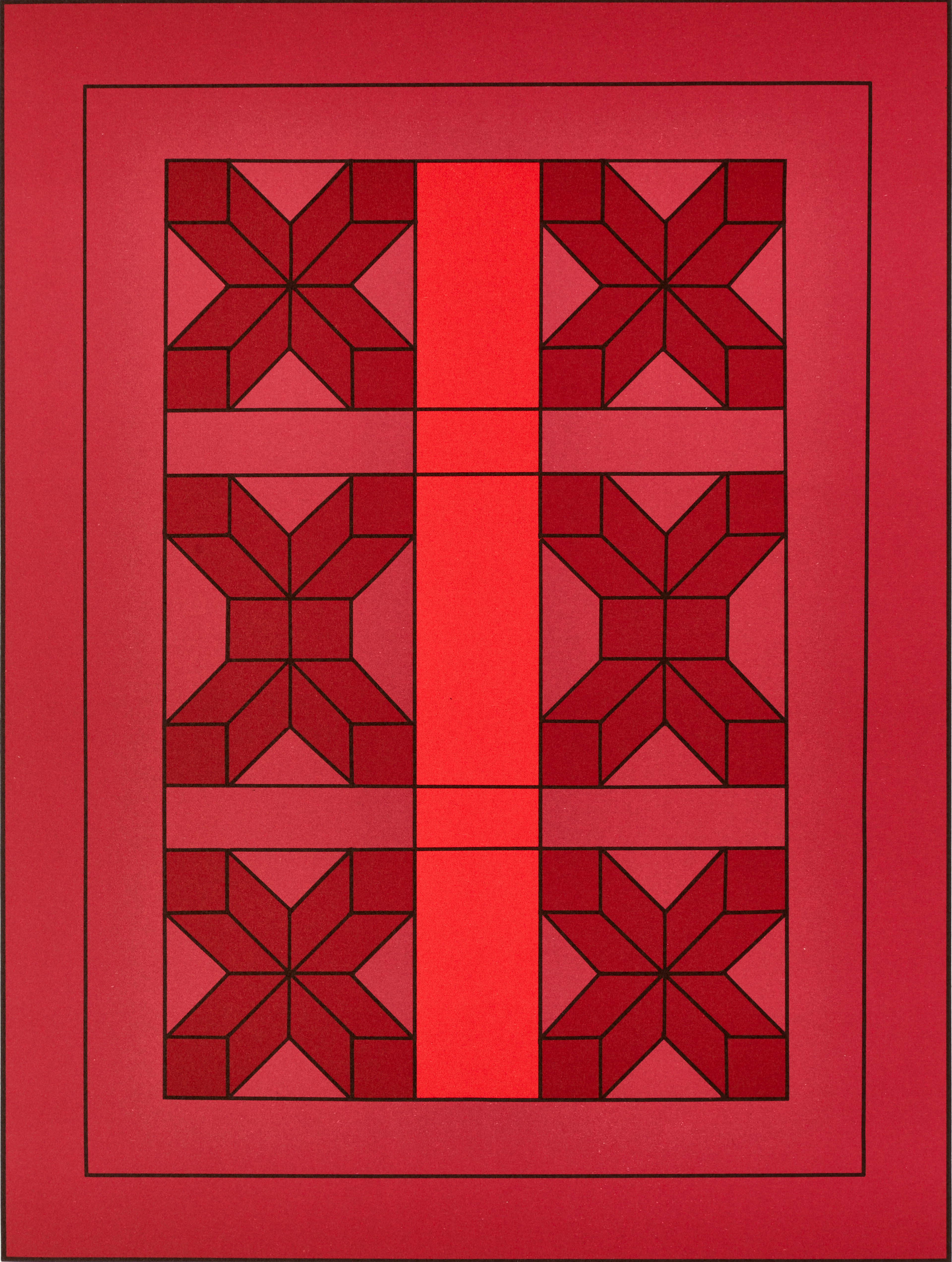 ALEXIUS HUBER (Tyskland/Sverige, född 1939), 5 st akbstrakt kompositioner