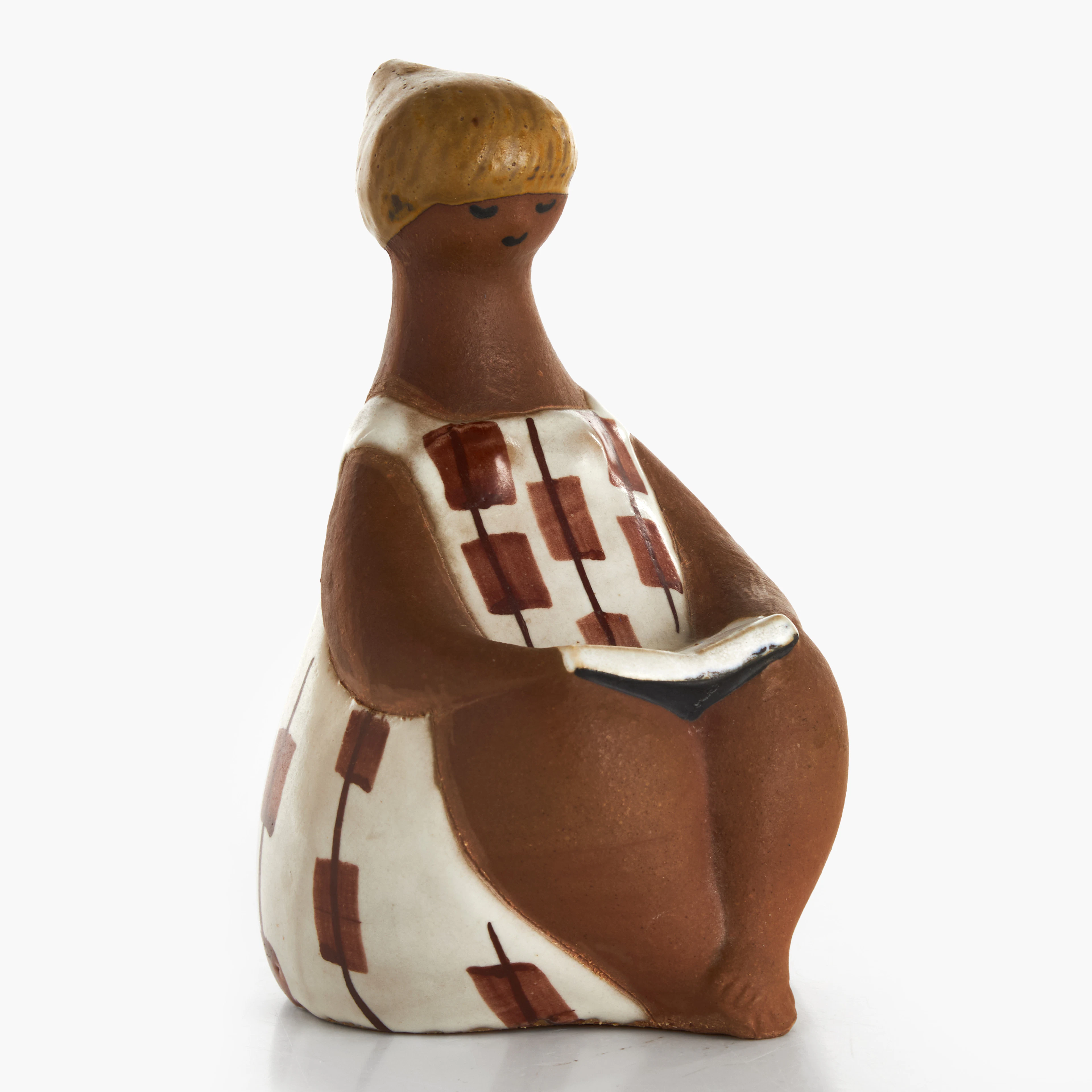 LISA LARSON. Figurin, "Charlotta" ur "ABC-flickorna", Gustavsberg