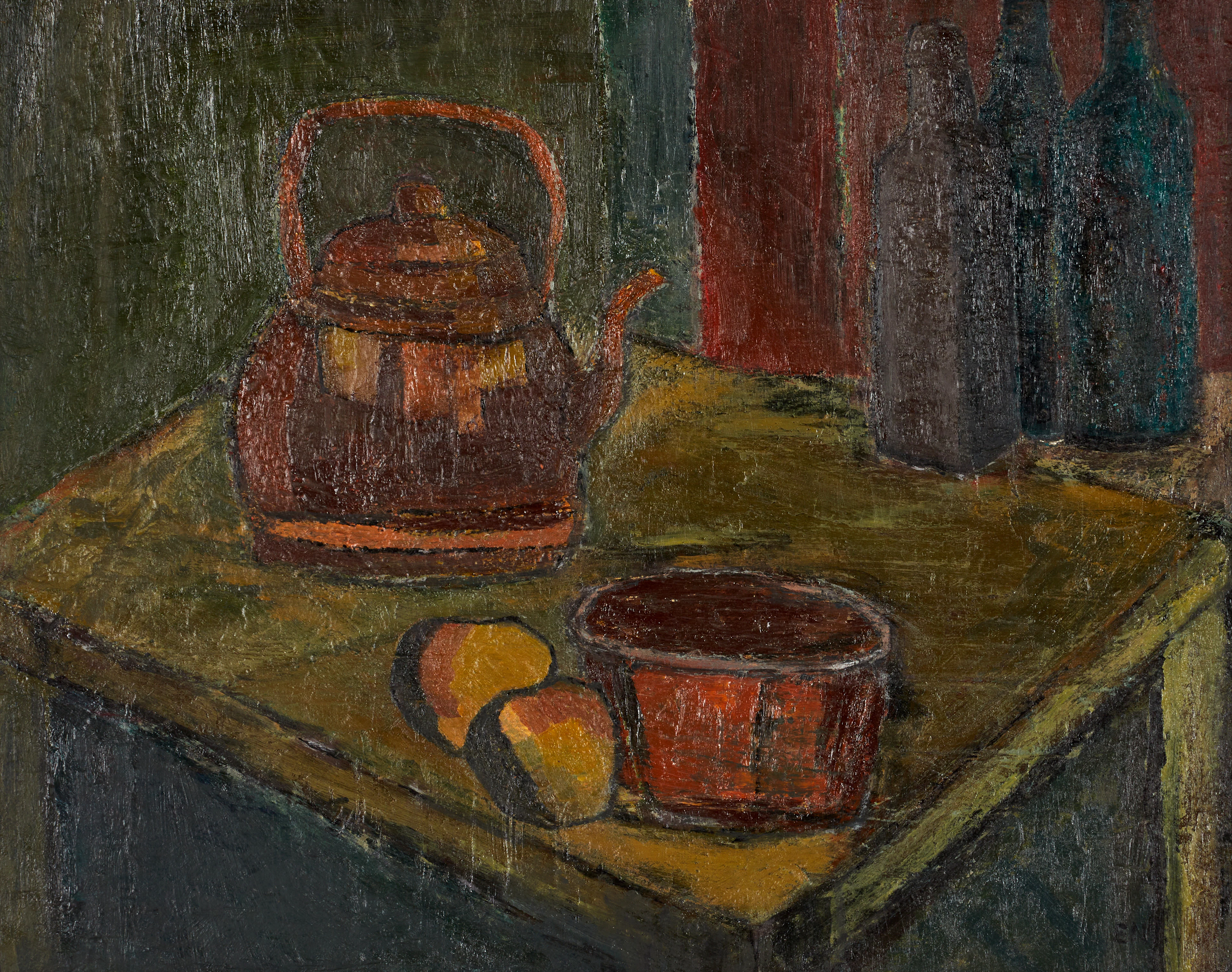 EUGENIE NOORMÄGI HANSEN (Estland/Danmark, 1903-1985). Stilleben, monogramsignera