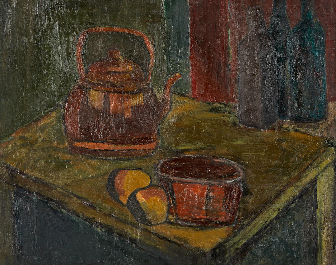 EUGENIE NOORMÄGI HANSEN (Estland/Danmark, 1903-1985). Stilleben, monogramsignera