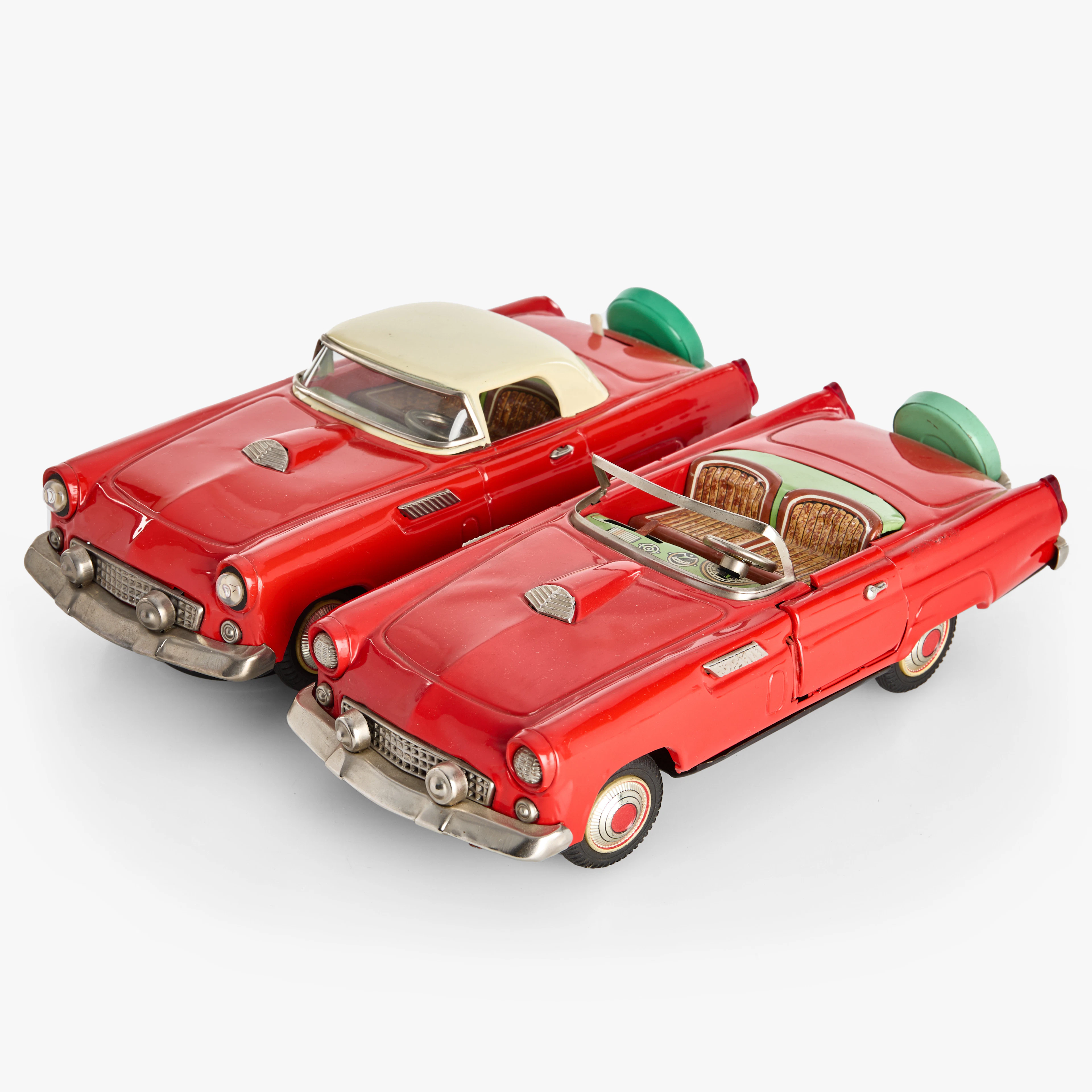 LEKSAKSBILAR, 2 st, Ford Thunderbird, Japan, 1900-alets andra hälft