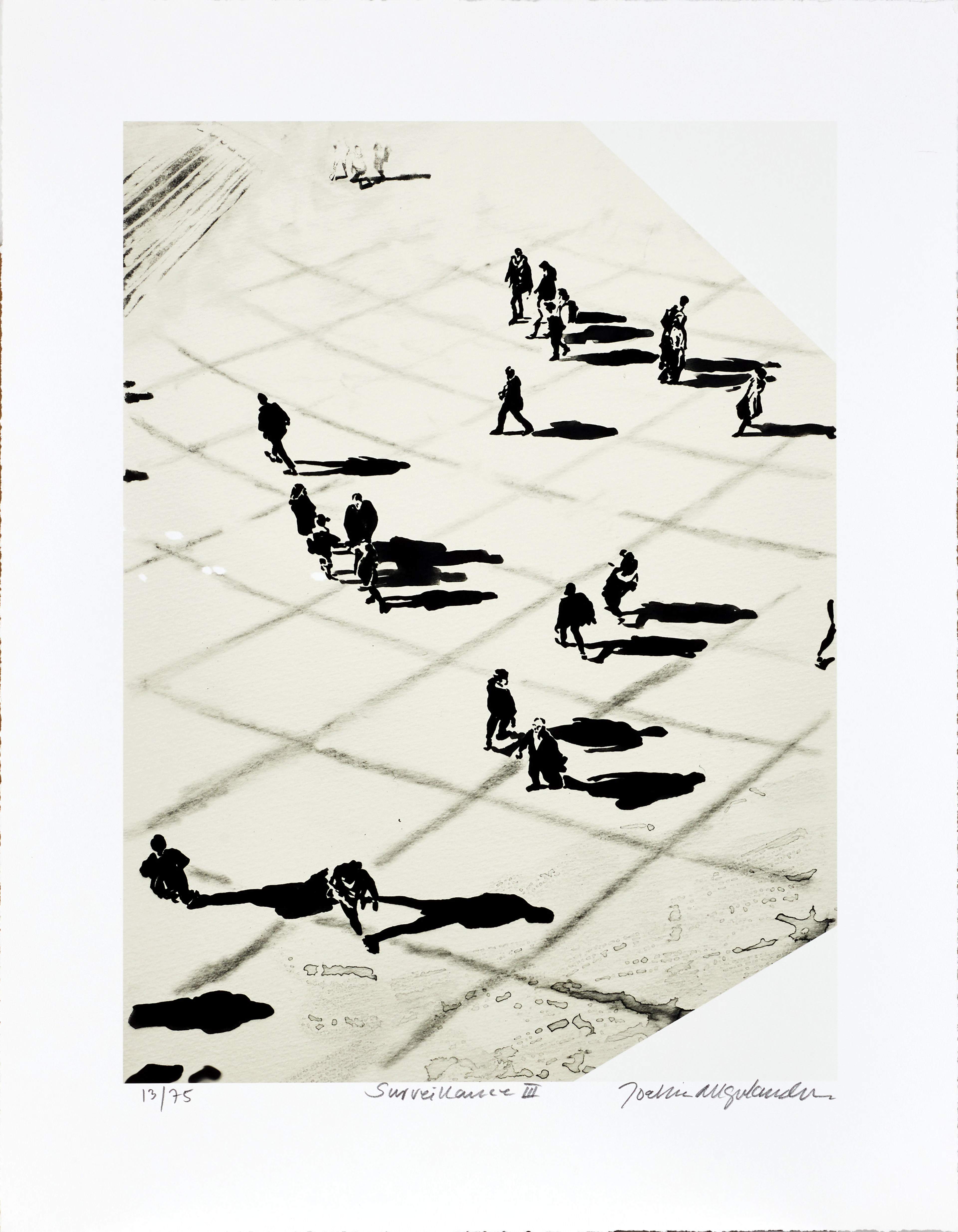 JOAKIM ALLGULANDER (född 1965). "Surveillance III", signerad och numrerad