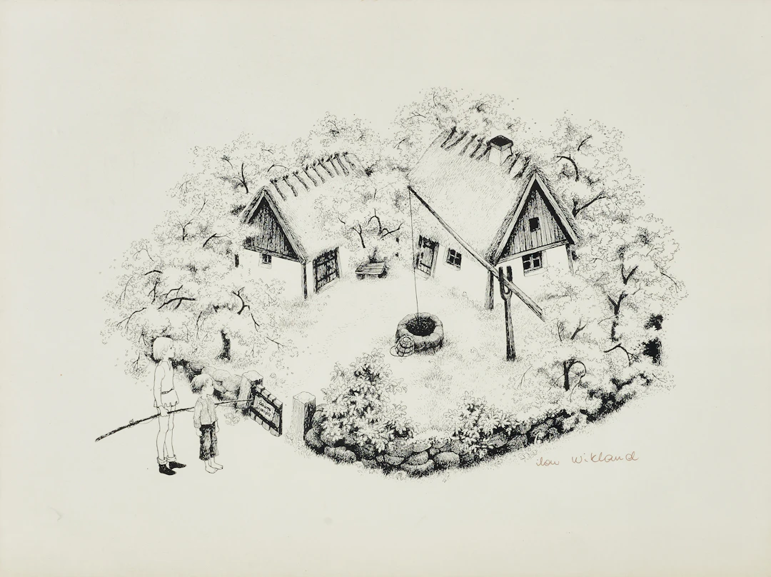 ILON WIKLAND (Estland/Sverige, född 1930), "Bröderna Lejonhjärta"