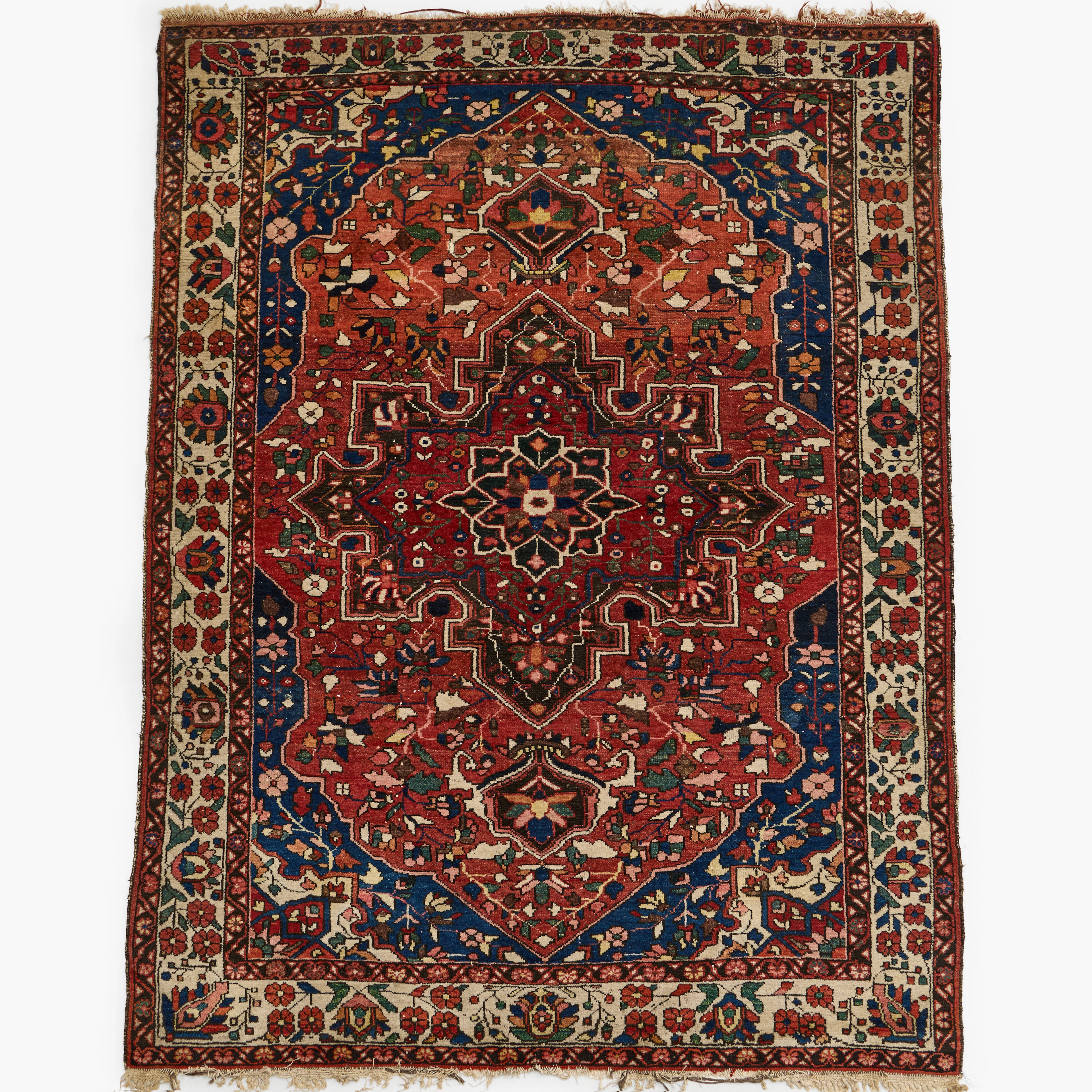 ORIENTMATTA, troligen Bakhtiari, antik, omkring 1920-tal, ca. 291 x 218 cm.