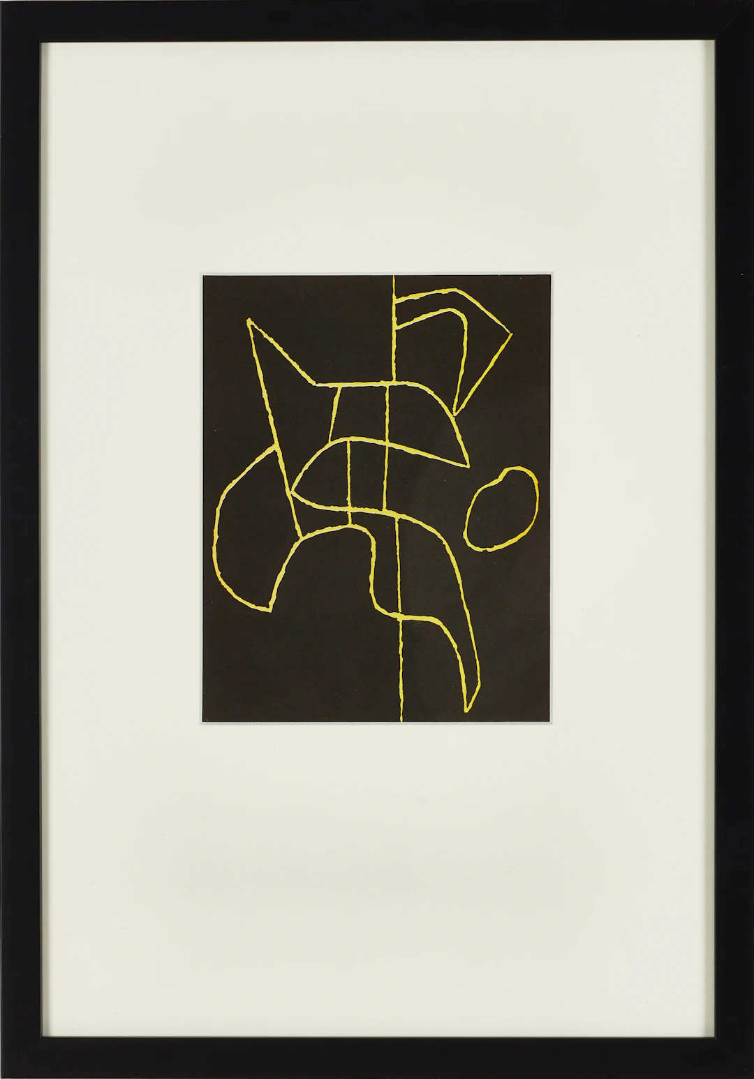 RICHARD WINTHER (Danmark, 1926-2007), efter, Komposition, 1956, färgtryck.
