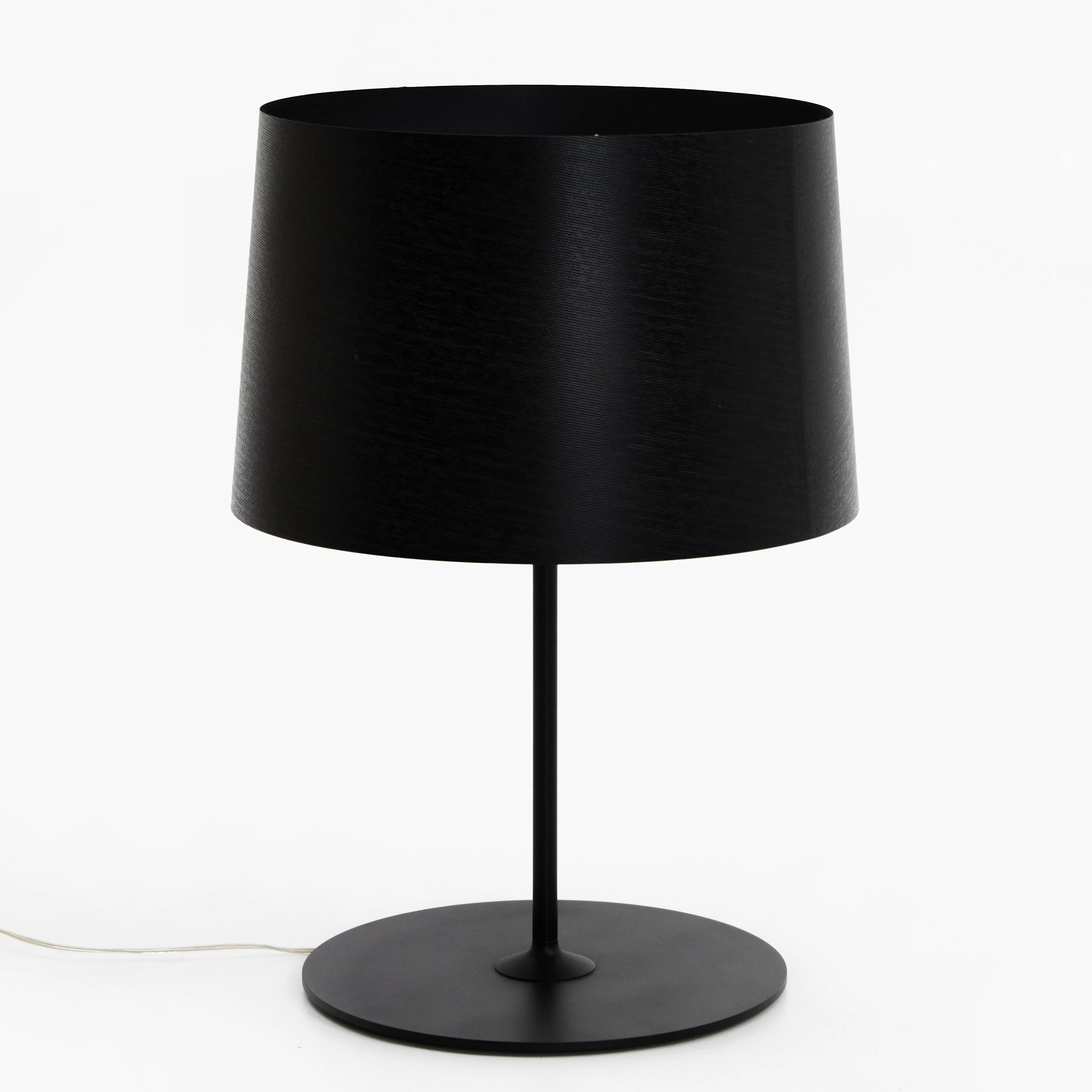 FOSCARINI. Bordslampa "Twiggy XL", Italien, svart skärm, med dimmer.