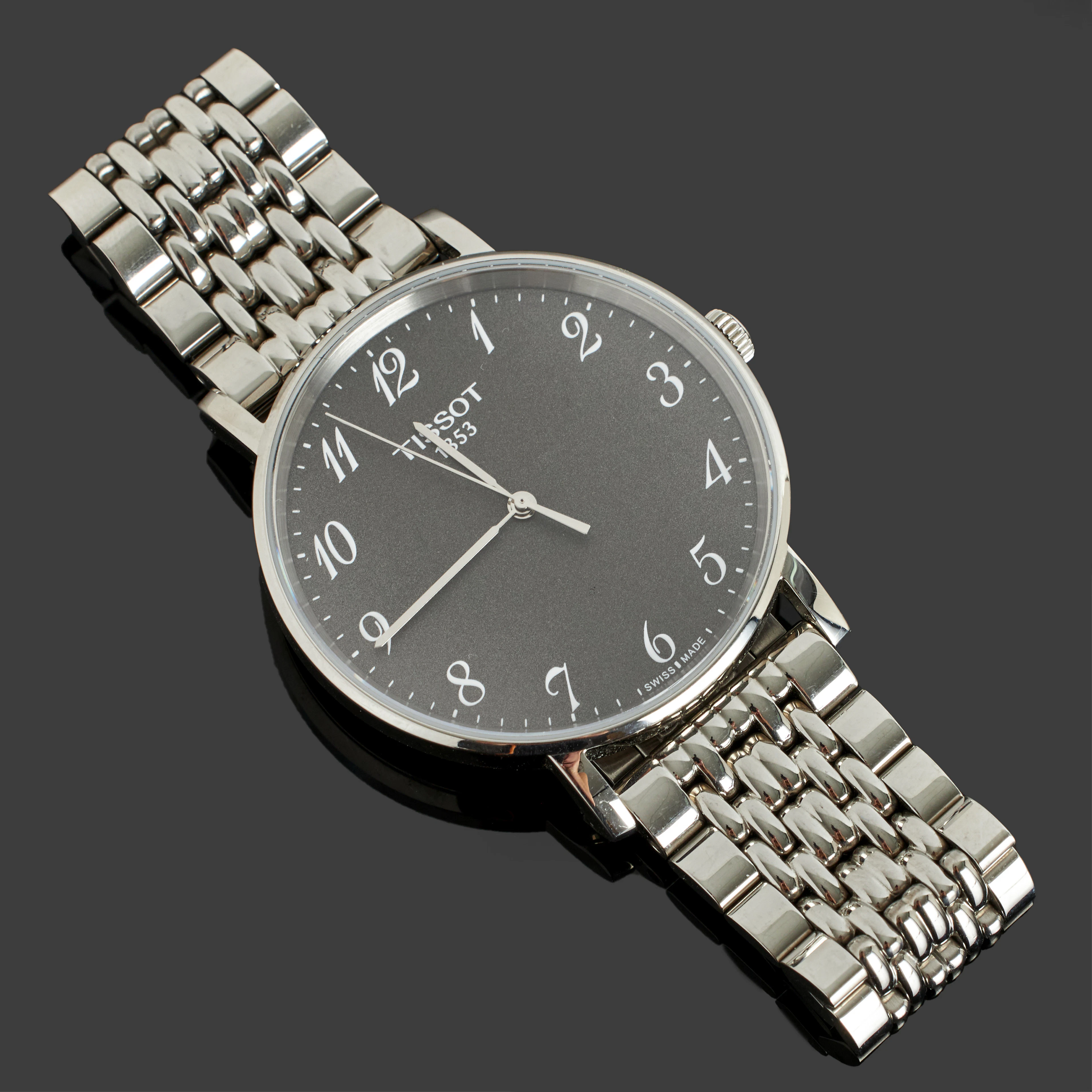 TISSOT, armbandsur, quartz, Ref. T109410A, extra länkbit, nytt batteri 2026.