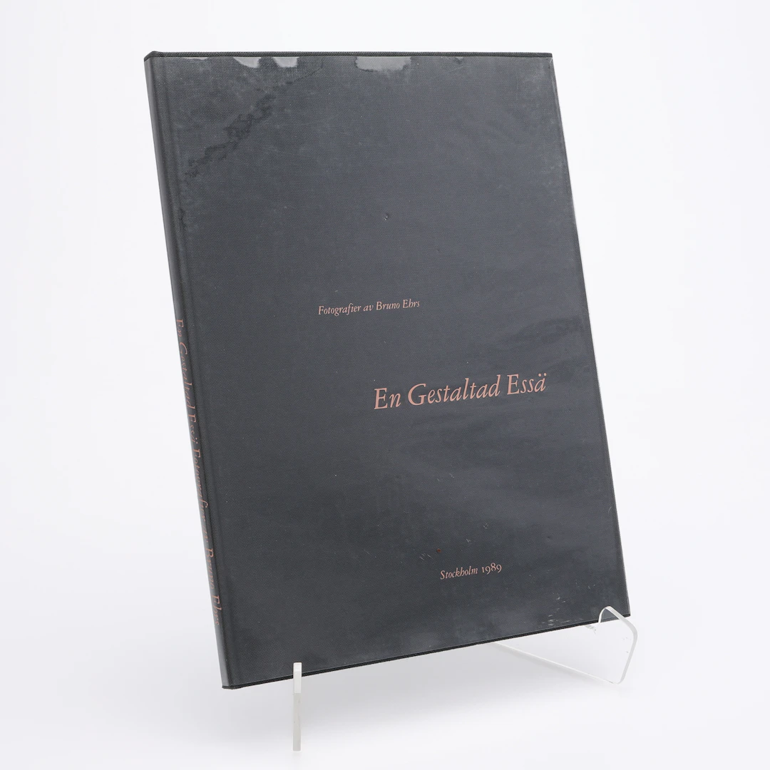 BRUNO EHRS "EN GESTALTAD ESSÄ" I BEGRÄNSAD UPPLAGA, 1989.