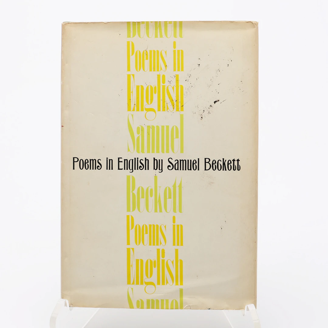 SAMUEL BECKETT'S POEMS IN ENGLISH I FÖRSTA UPPLAGAN OCH FÖRSTA TRYCKNINGEN