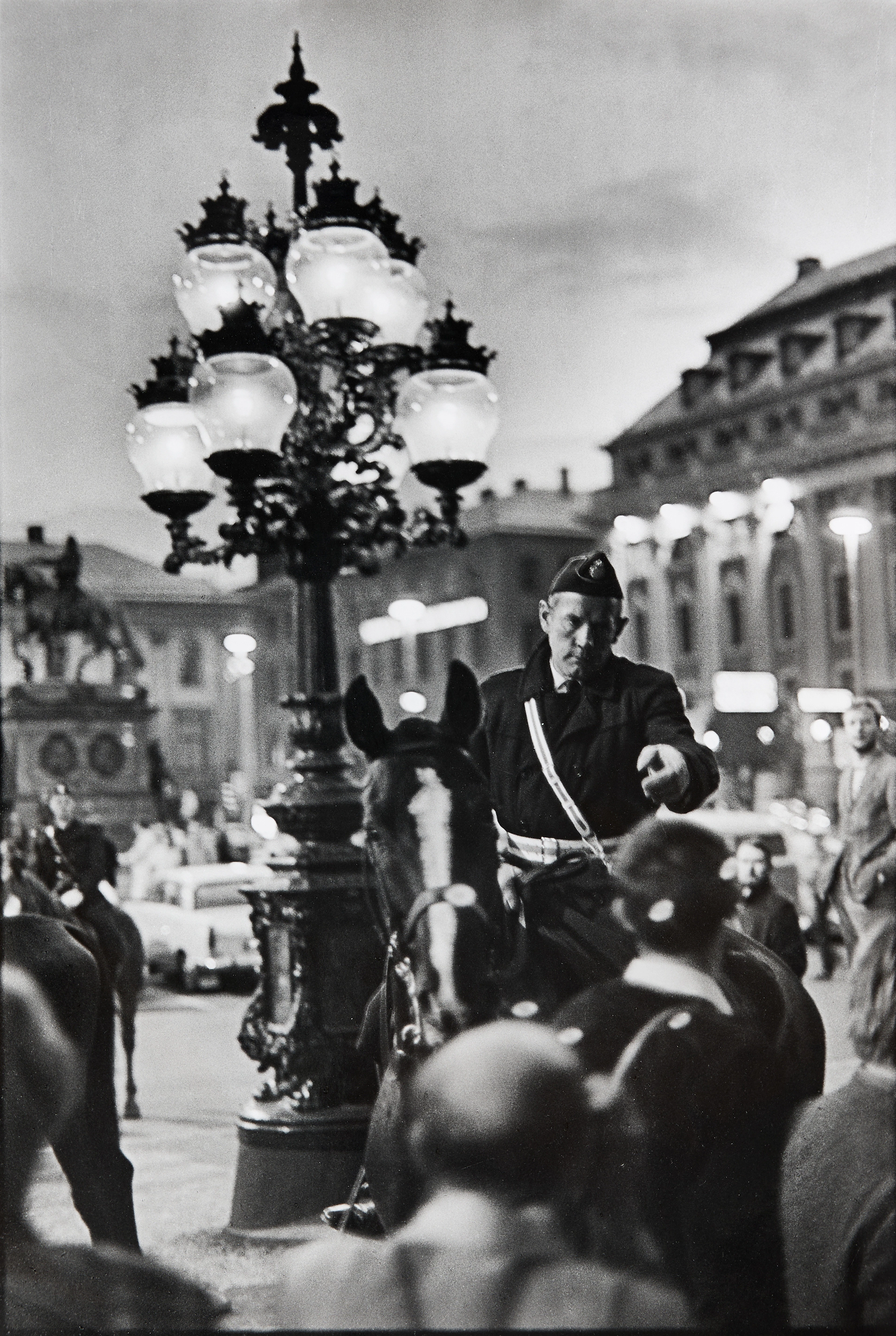 ROLF WERTHEIMER (Sverige, 1930-2025), "Studentrevolten 1968, vid Operan"