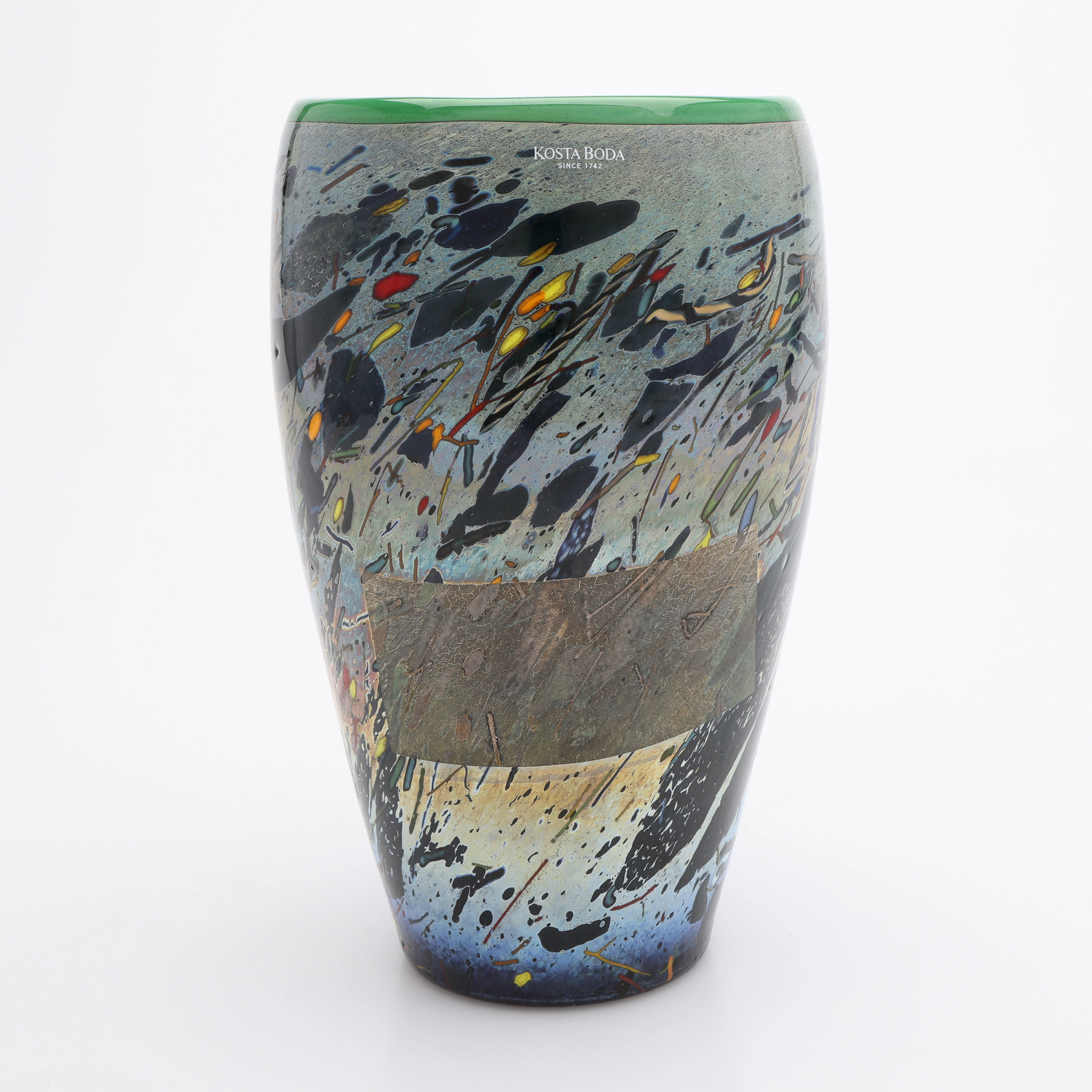 BERTIL VALLIEN. VAS, SATELLITE", KOSTA BODA ATELIER, UPPLAGA 200 EXEMPLAR.