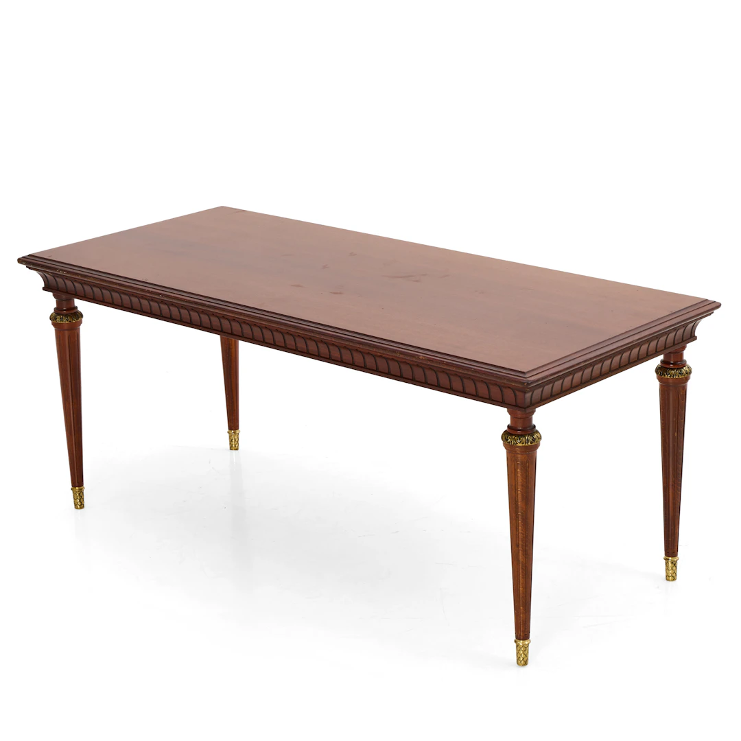 SOFFBORD, mahogny, Sundlings.