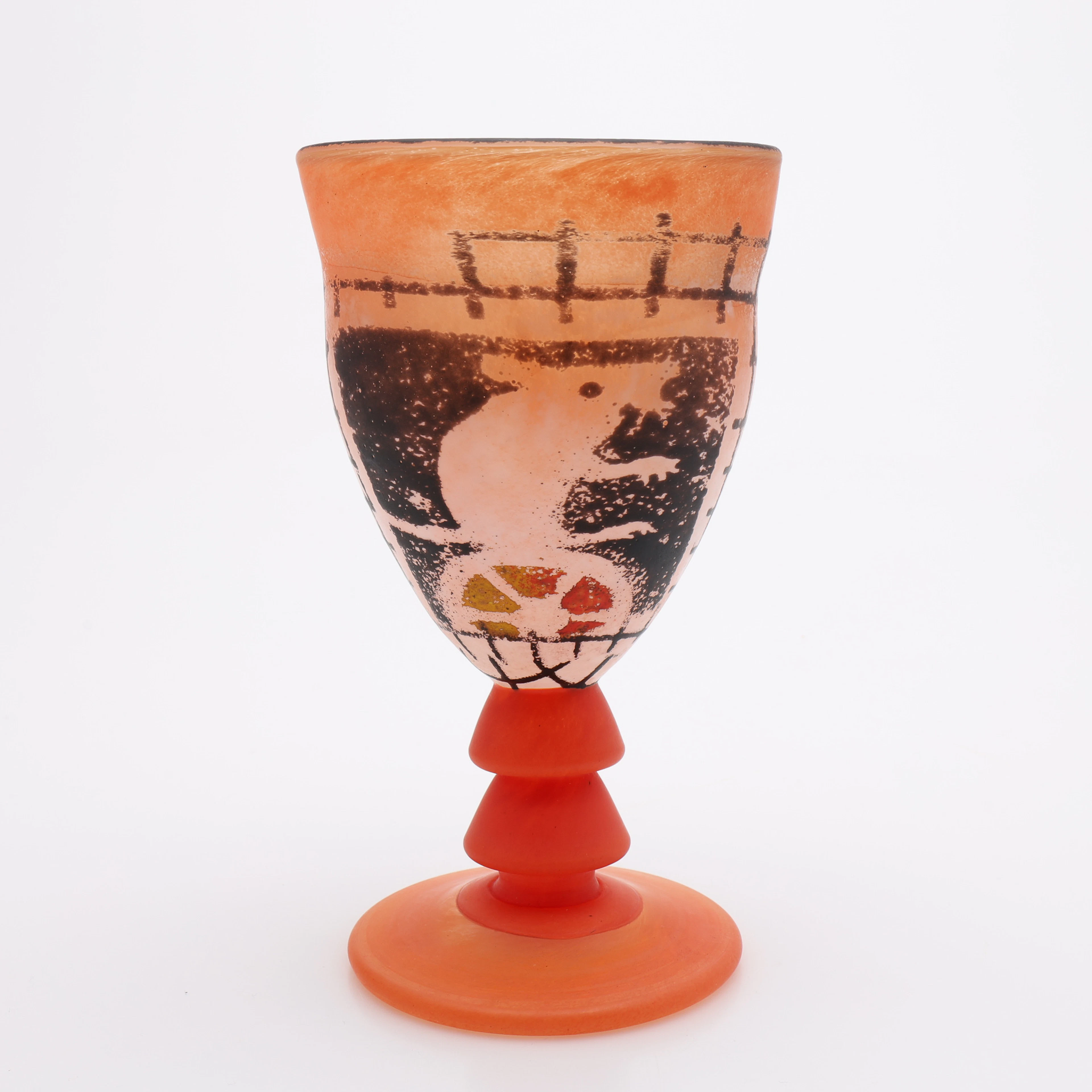 KJELL ENGMAN. POKAL, "SAFARI", KOSTA BODA.