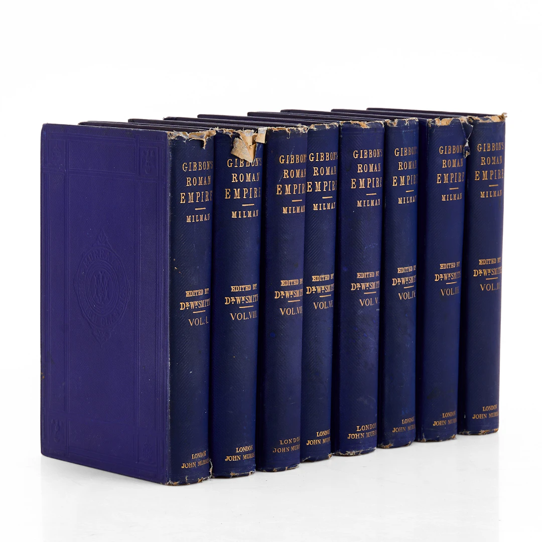 THE ROMAN EMPIRE, Edward Gibbon, 8 vol.