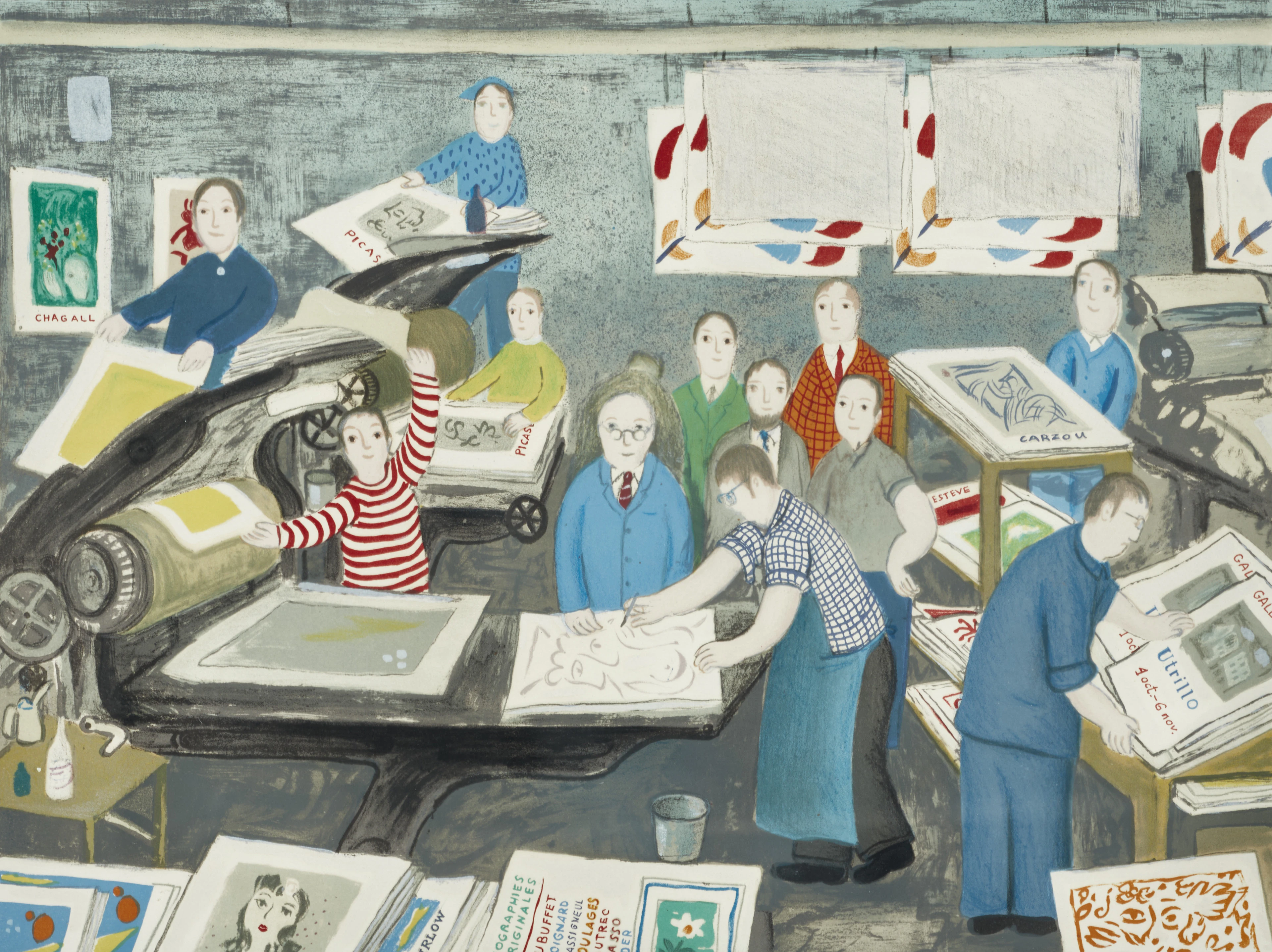 LENNART JIRLOW (1936–2020). I Mourlots tryckeri, signerad och numrerad 204/310.