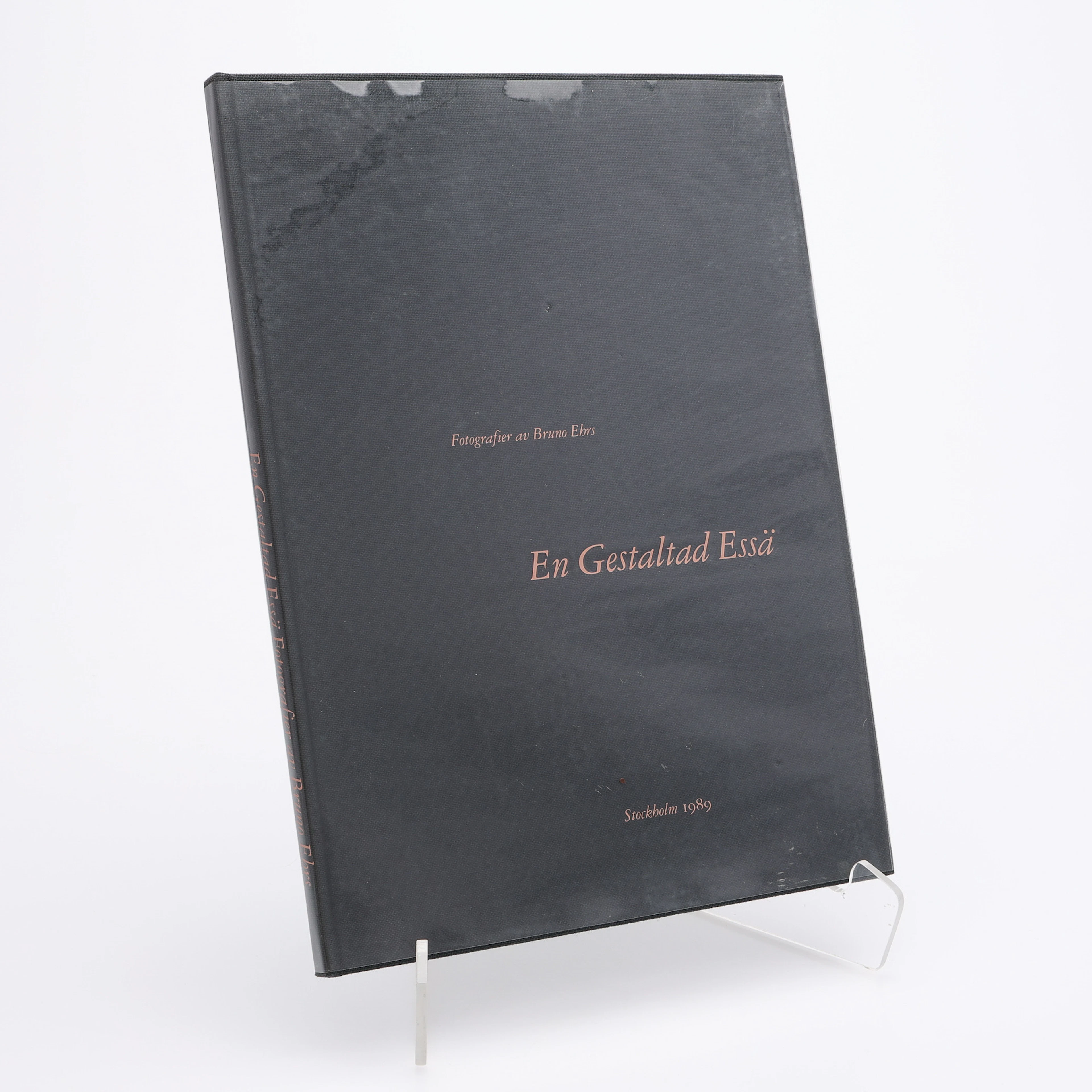 BRUNO EHRS "EN GESTALTAD ESSÄ" I BEGRÄNSAD UPPLAGA, 1989.