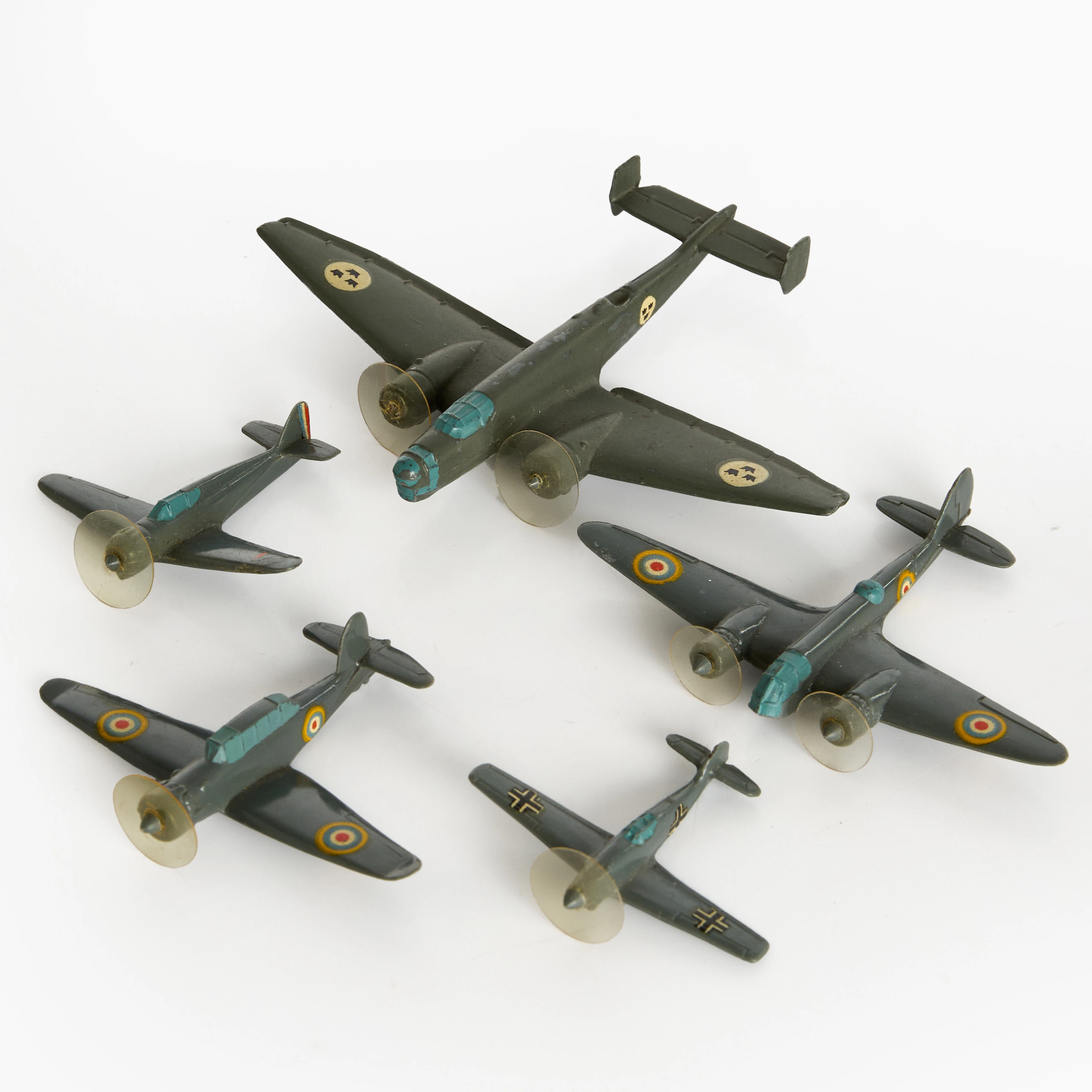 WIKING. Flygplan, 5 st, skala 1:200, Tyskland 1930-1945.