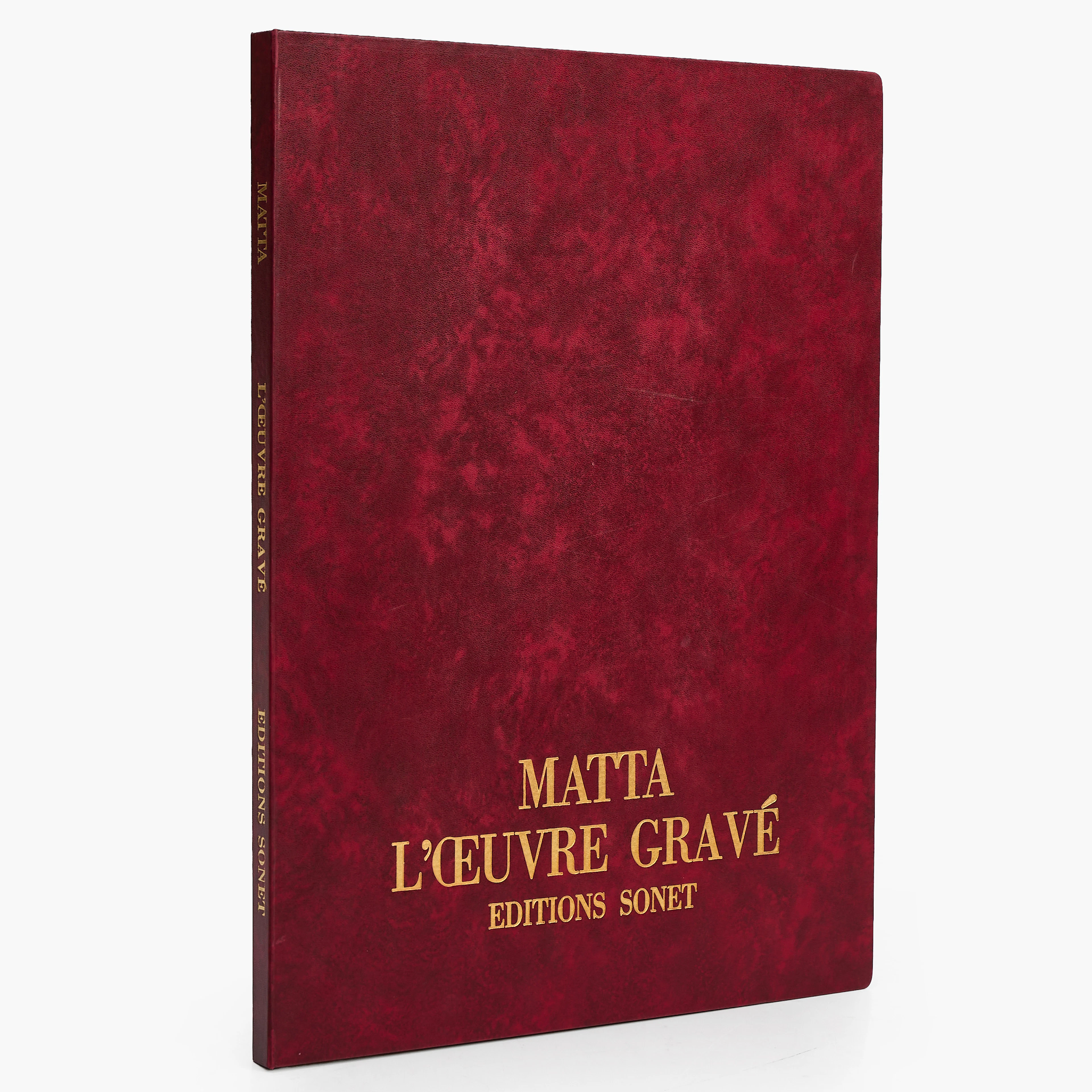 ROBERTO MATTA (CHILE, 1911-2002). "L'œuvre Gravé", 3 blad signerade
