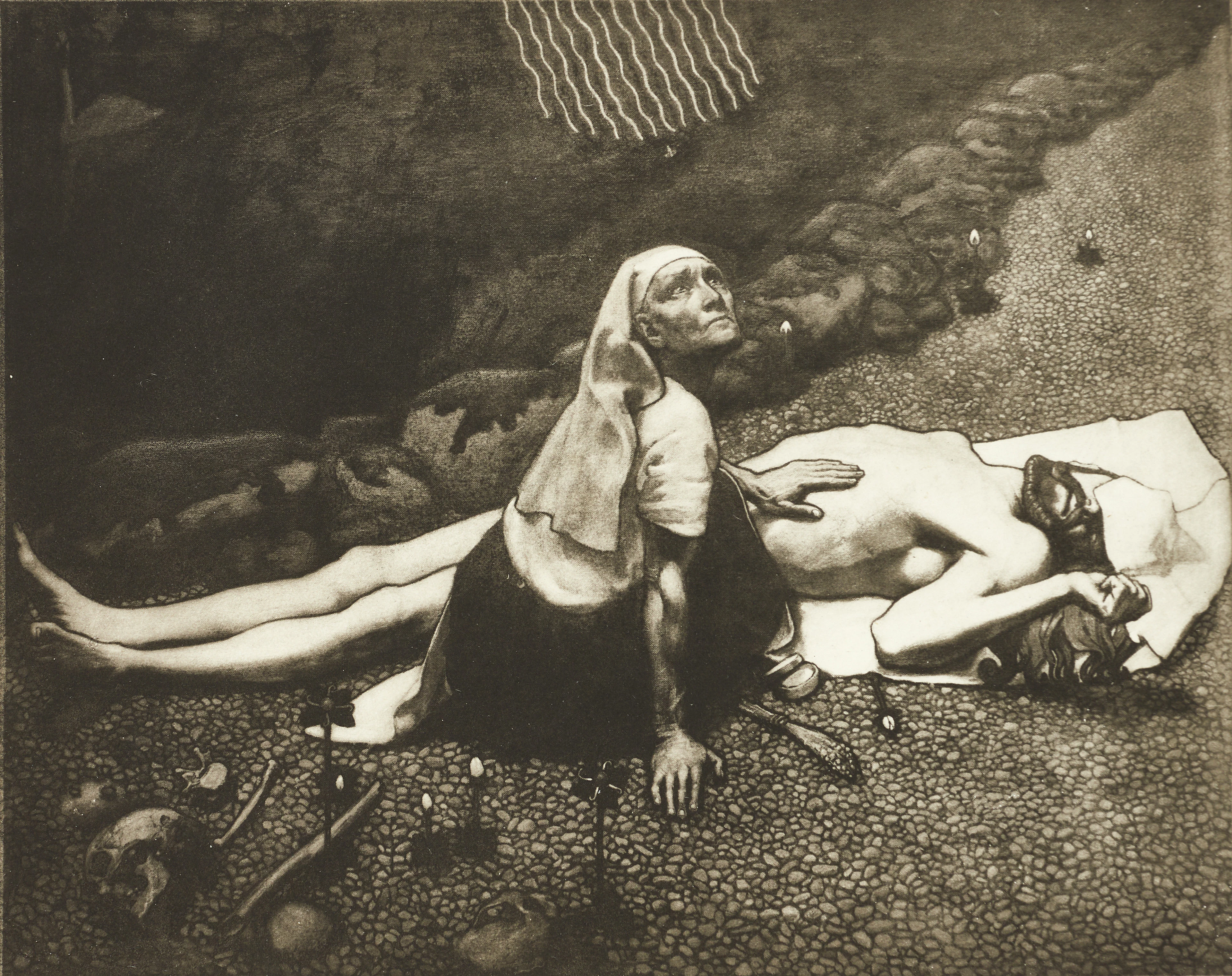 AKSELI GALLEN-KALLELA (Finland, 1907-1931), efter, "Lemminkäinens