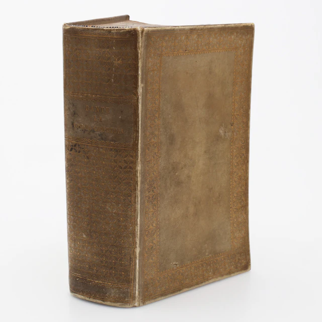 DANTE ALIGHIERI'S LA DIVINA COMMEDIA I EN UTGÅVA FRÅN 1860 MED KOMMENTARER