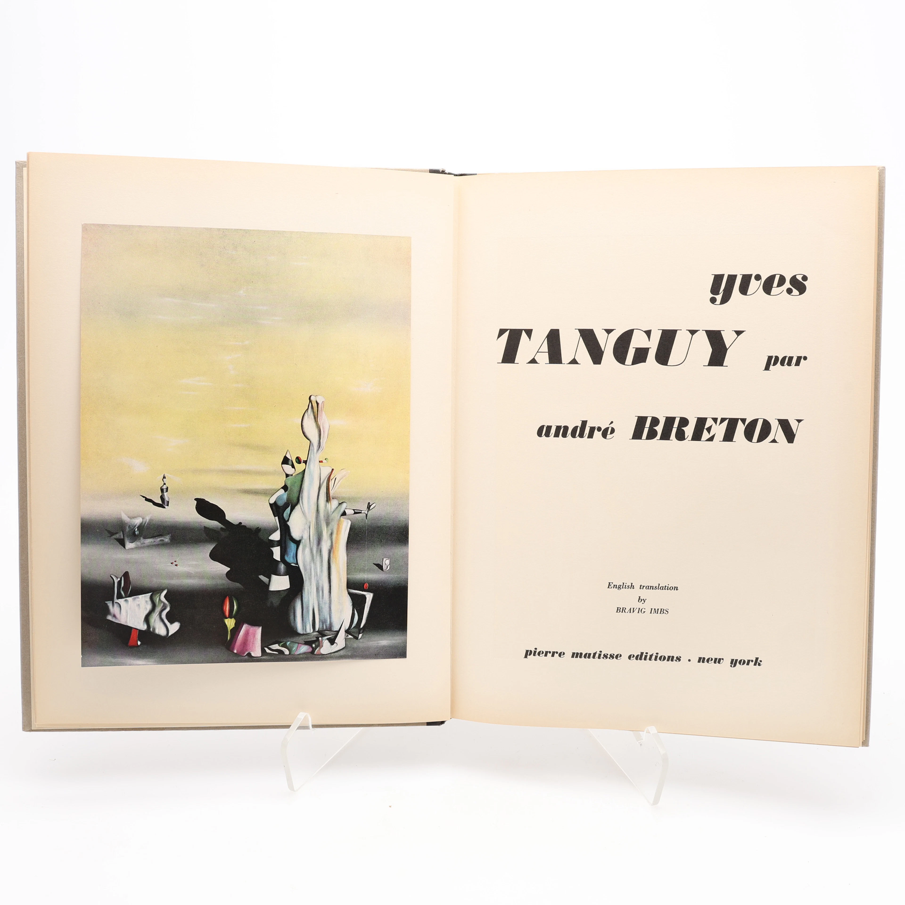 MODERNISM. DEN FRANSKA SURREALISTEN ANDRÉ BRETON'S MONOGRAFI OM YVES