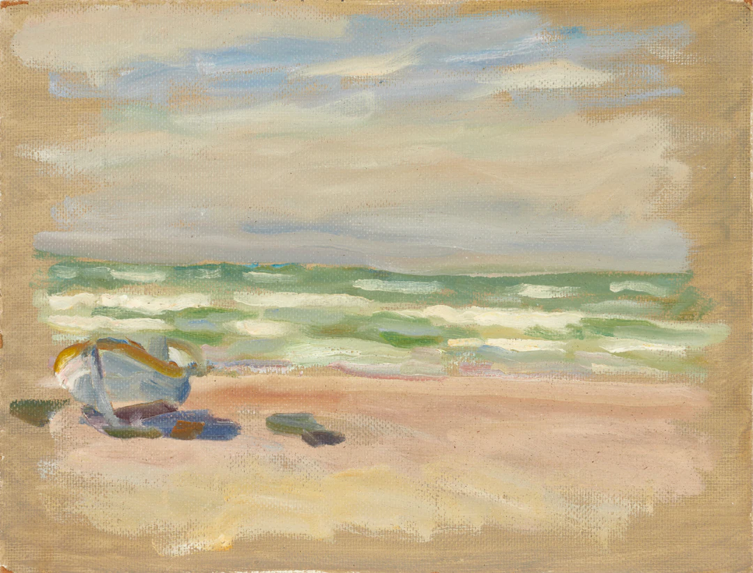 IVAN HUMBLA (sverige, 1888–1962), 5 st, båt och kustmotiv, olja på pannå.