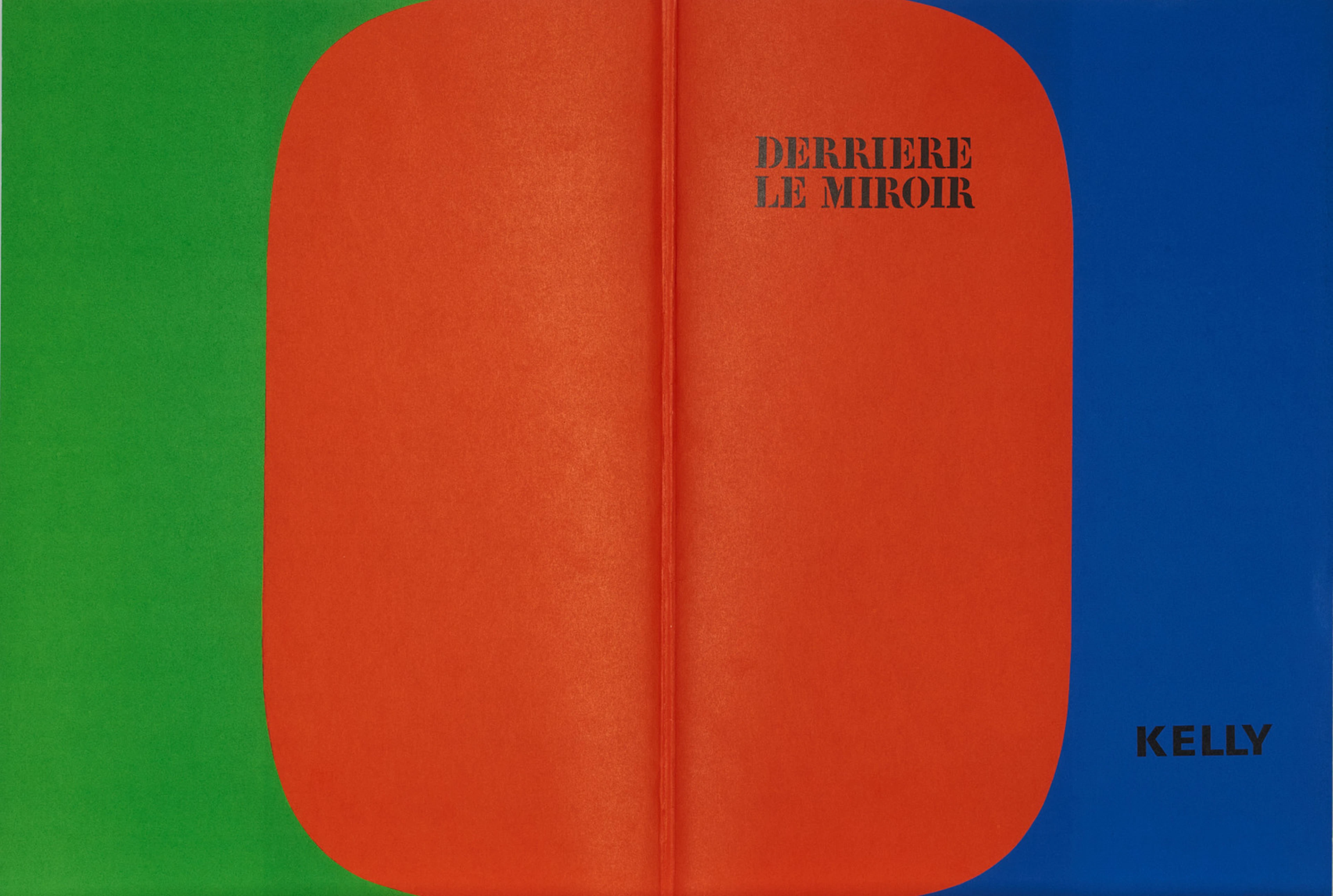 ELLSWORTH KELLY (1923-2015), Derrière le miroir, nr 149, 1964, 4 originallitogra