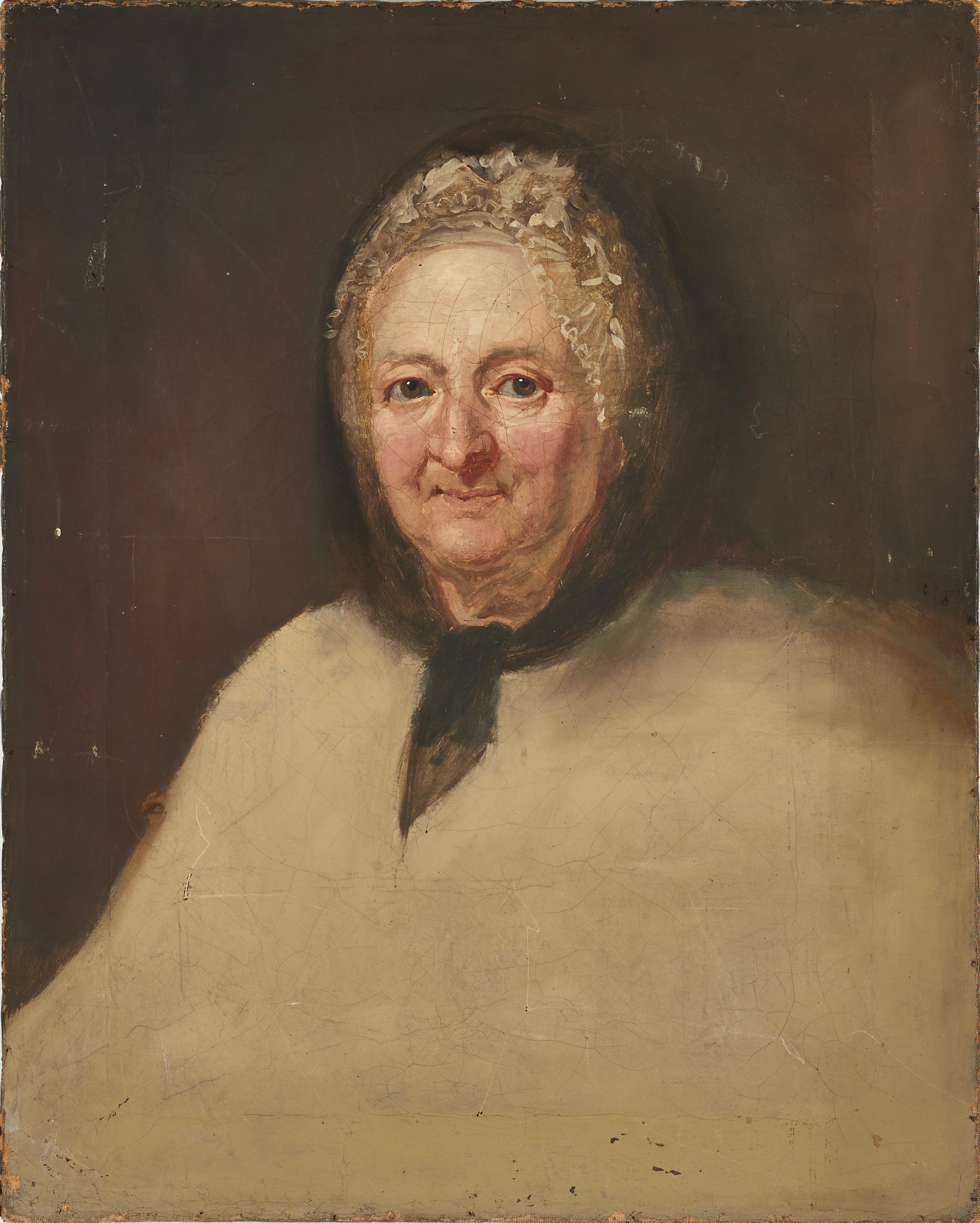 OKÄND KONSTNÄR (18/1900-tal). Porträttstudie, enl. uppgift föreställande