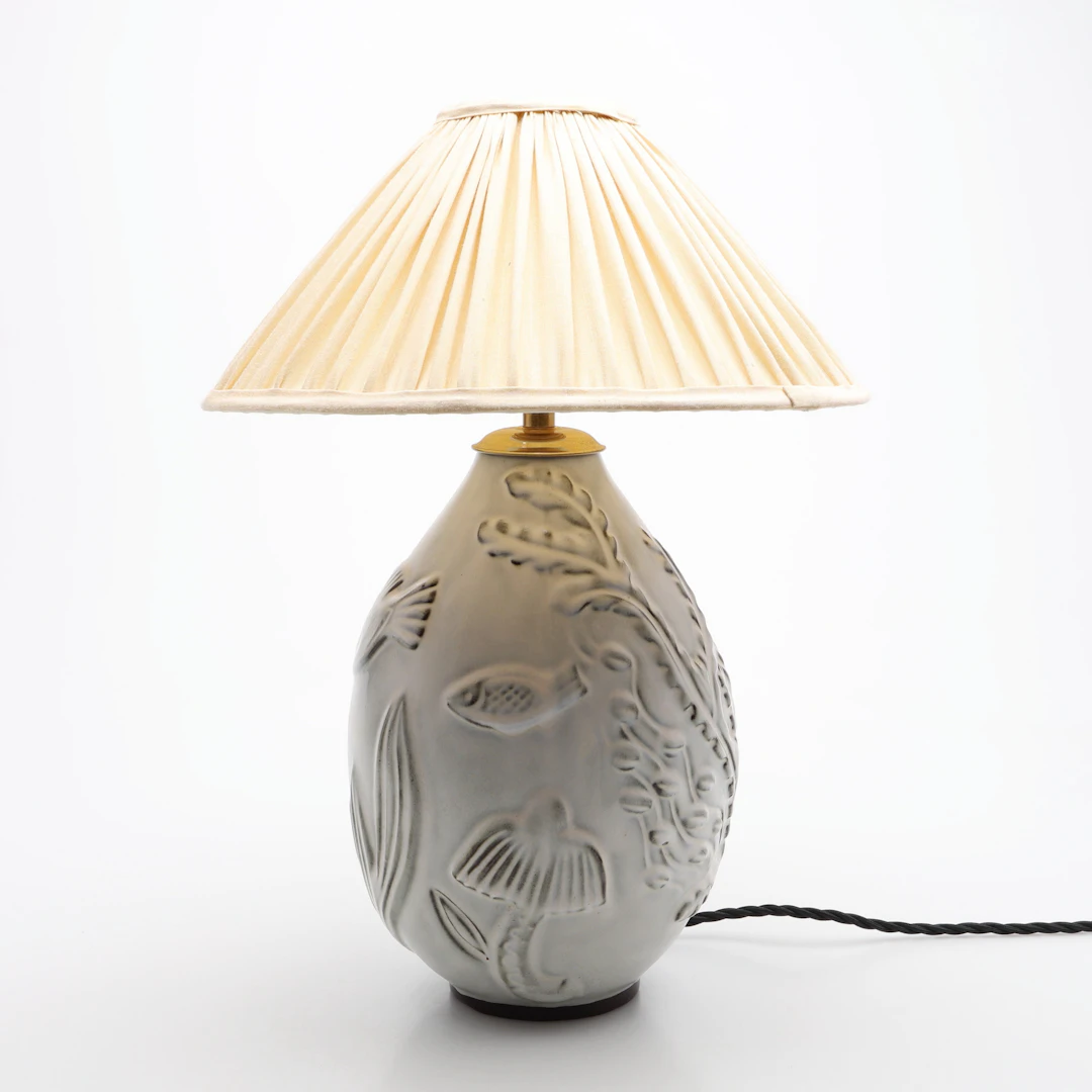 ANNA-LISA THOMSON. BORDSLAMPA, GEFLE, OMKRING 1940-TAL.