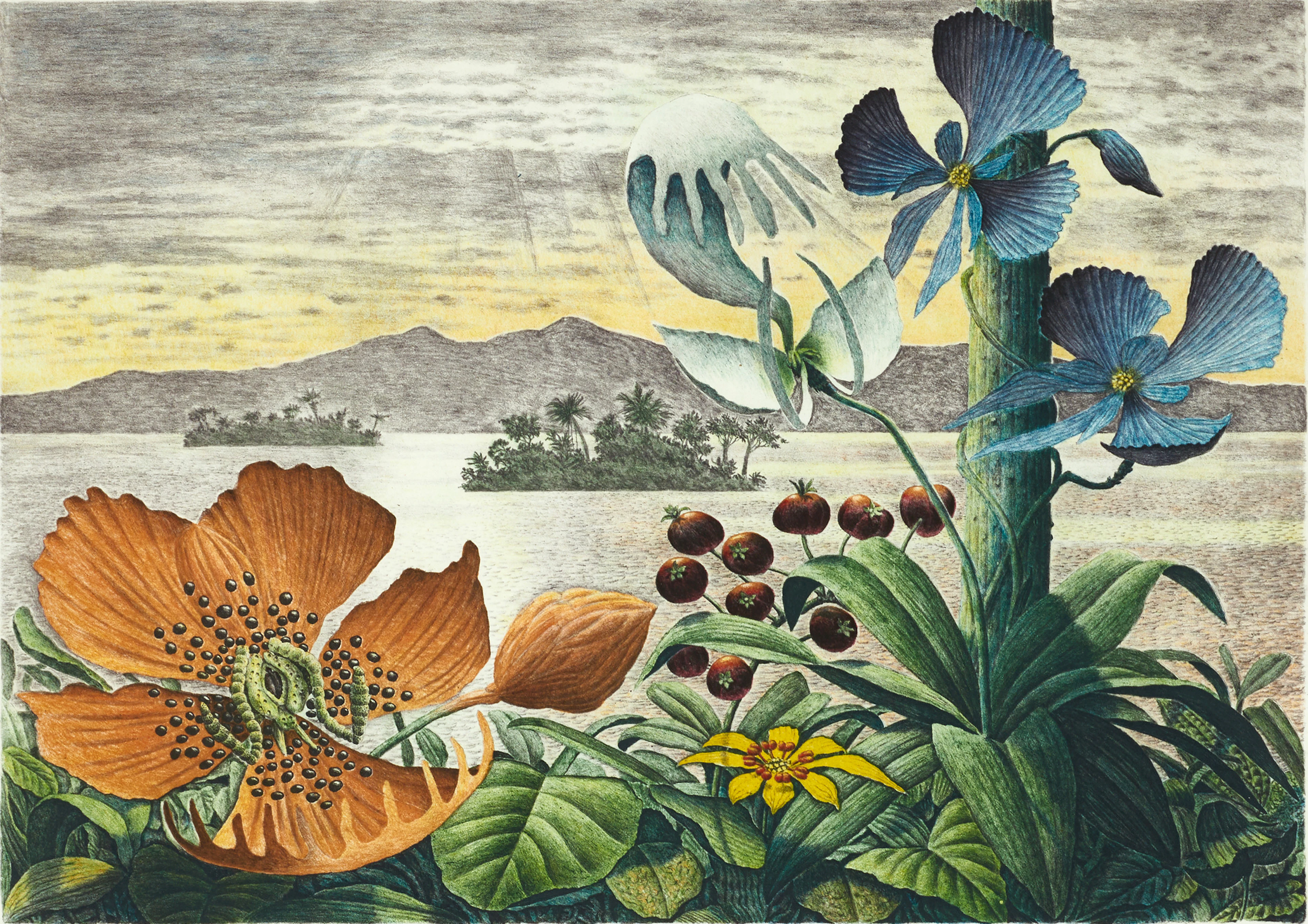 KARL AXEL PEHRSON (1921-2005). "Vyer från Amlapalalsi IV", signerad