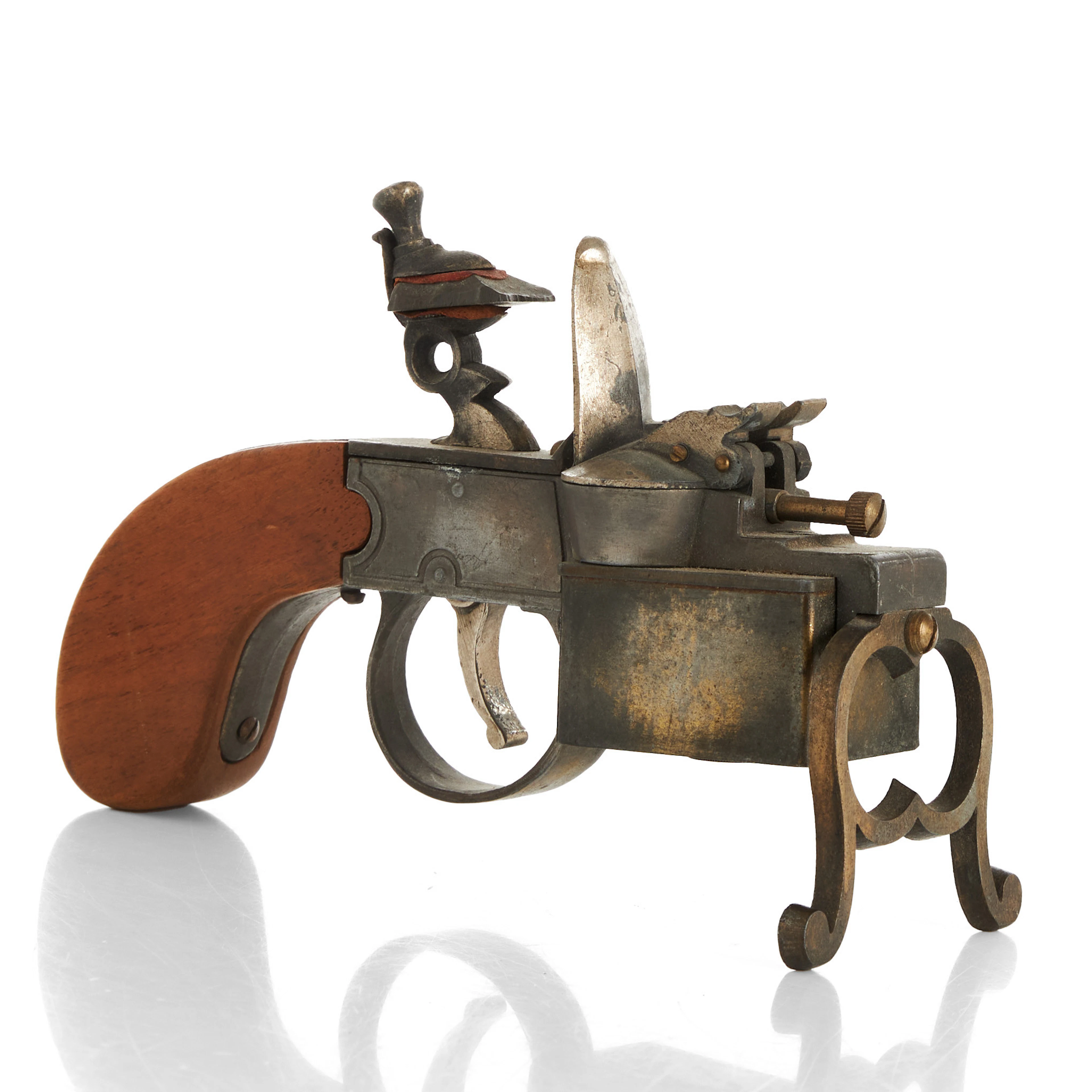 TÄNDARE. "Tinder pistol", Dunhill, England, 1900-talets andra hälft.