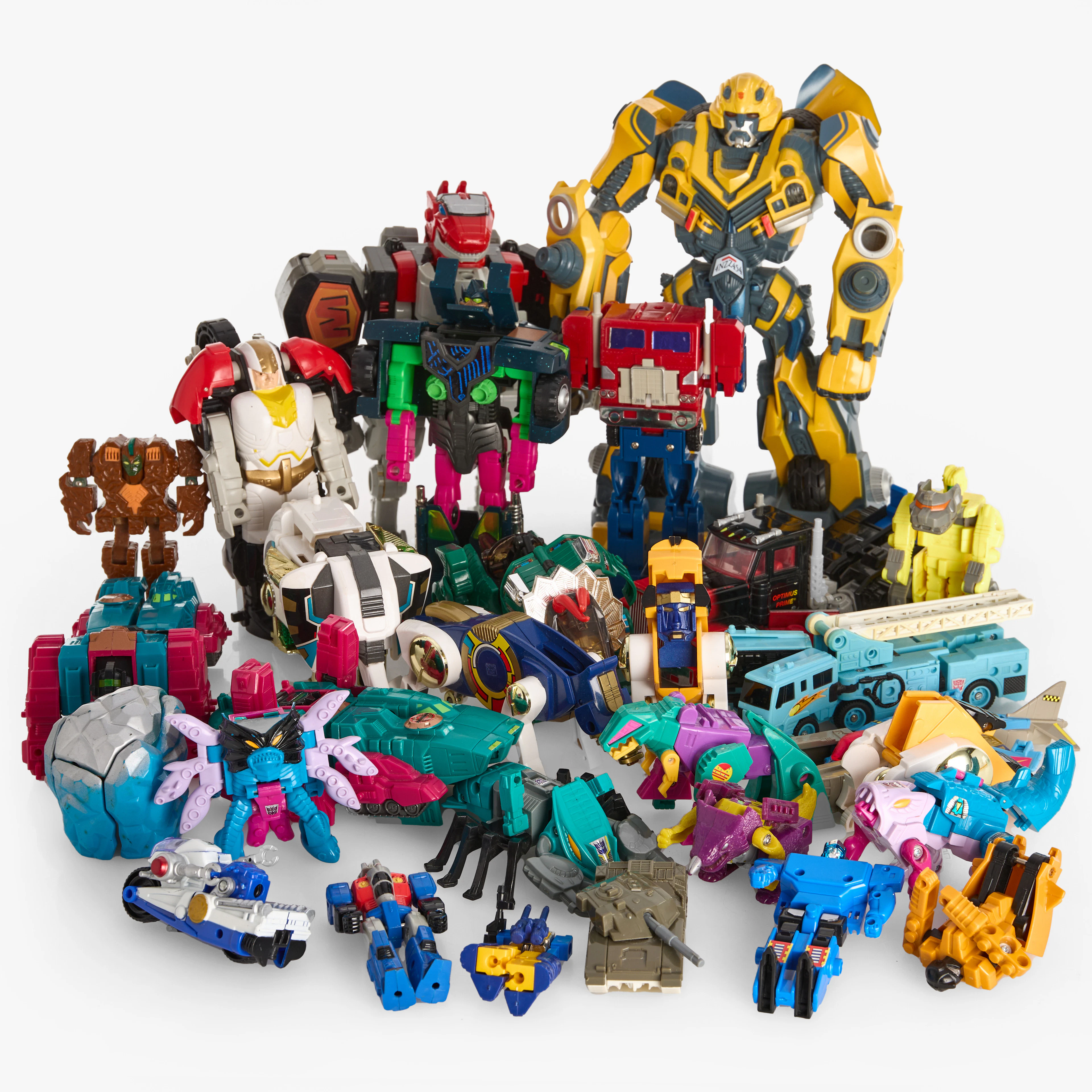 ACTIONFIGURER, 28 st, mestadels 1980/90-tal, bland annat Transformers