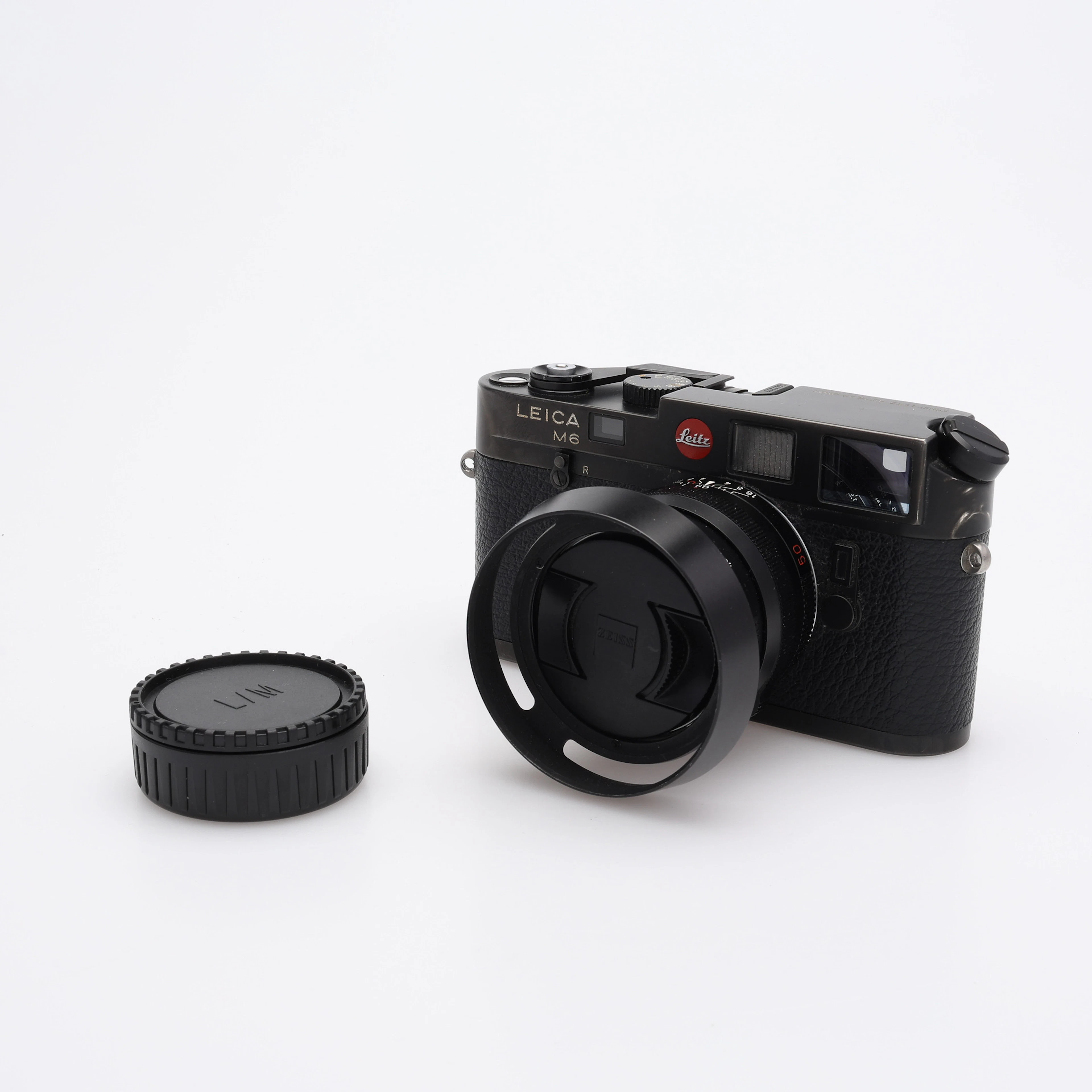KAMERA, LEICA M6, 1985, + ZEISS C SONNAR 1,5/50 ZM.