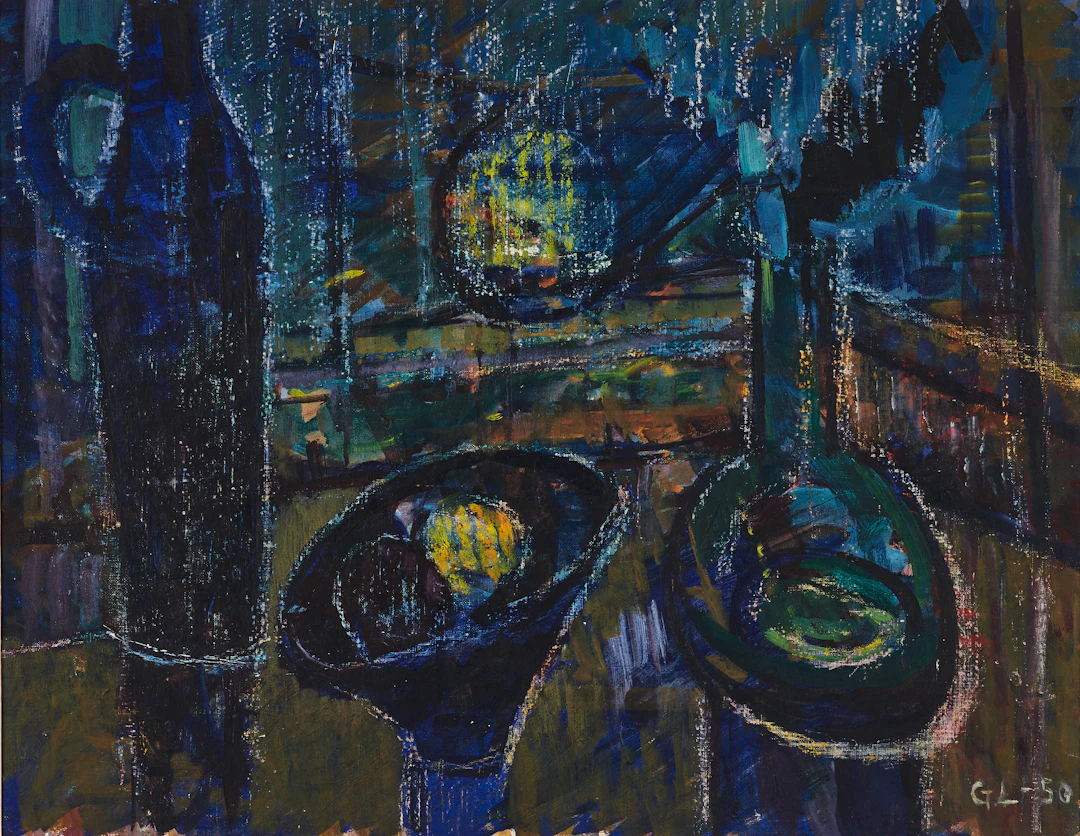 GERHARD LARSSON (1910-1990), Stilleben, monogramsignerad och daterad